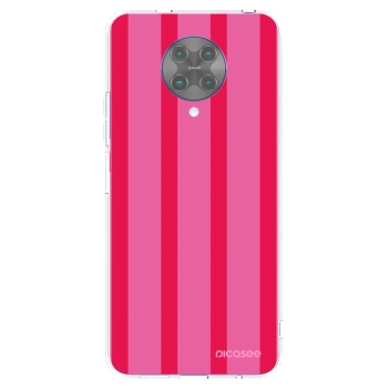 Picasee silikonový průhledný obal pro Xiaomi Poco F2 Pro - Hot tropic