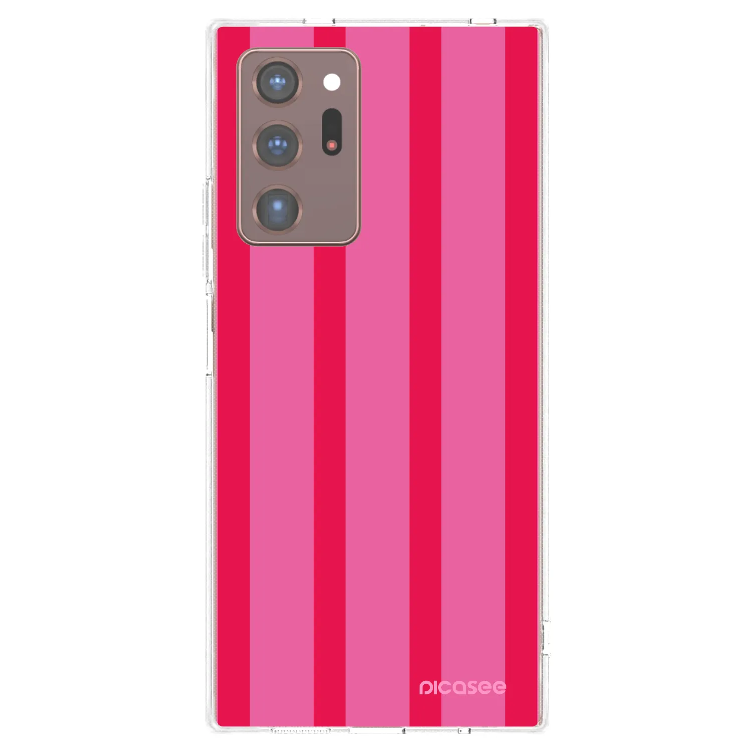 Picasee silikonový průhledný obal pro Samsung Galaxy Note 20 Ultra - Hot tropic