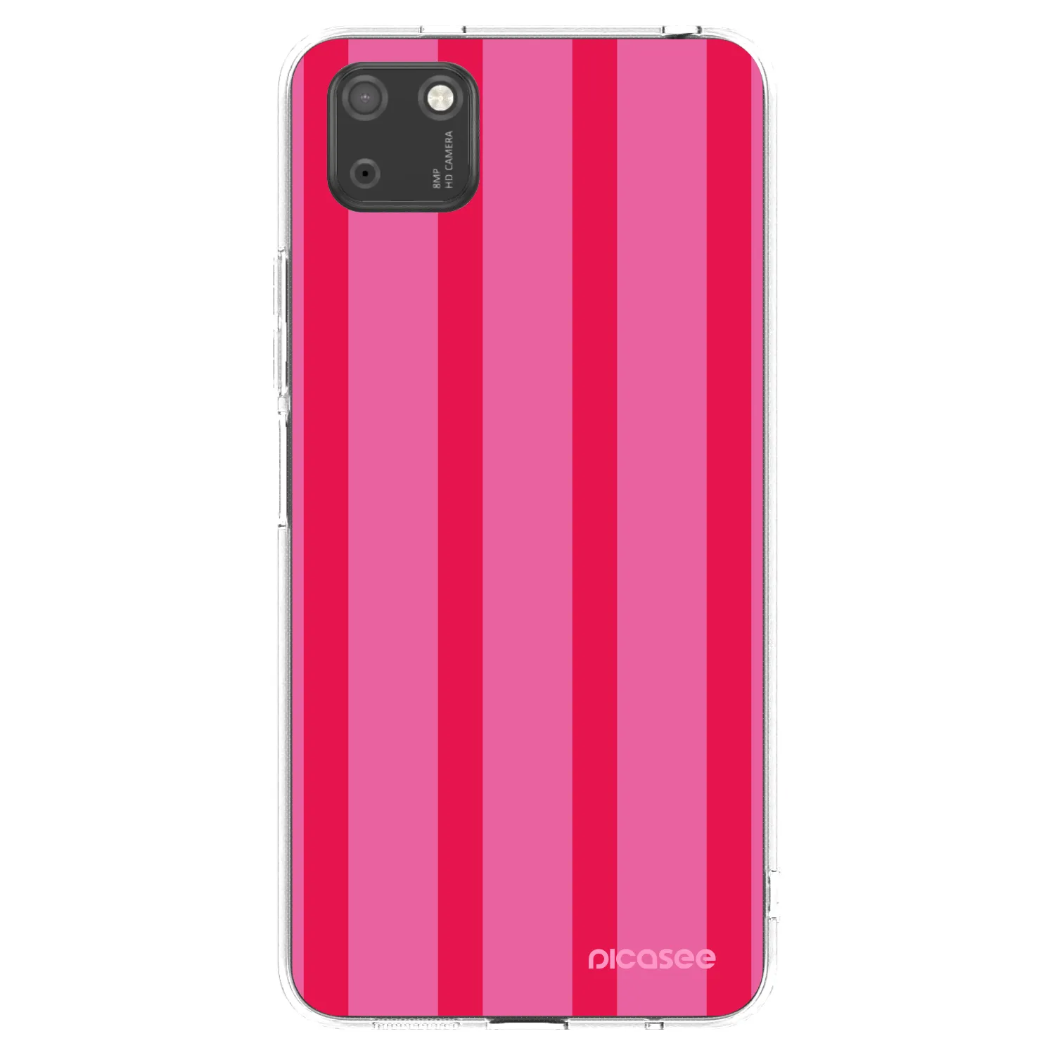 Picasee silikonový průhledný obal pro Huawei Y5P - Hot tropic