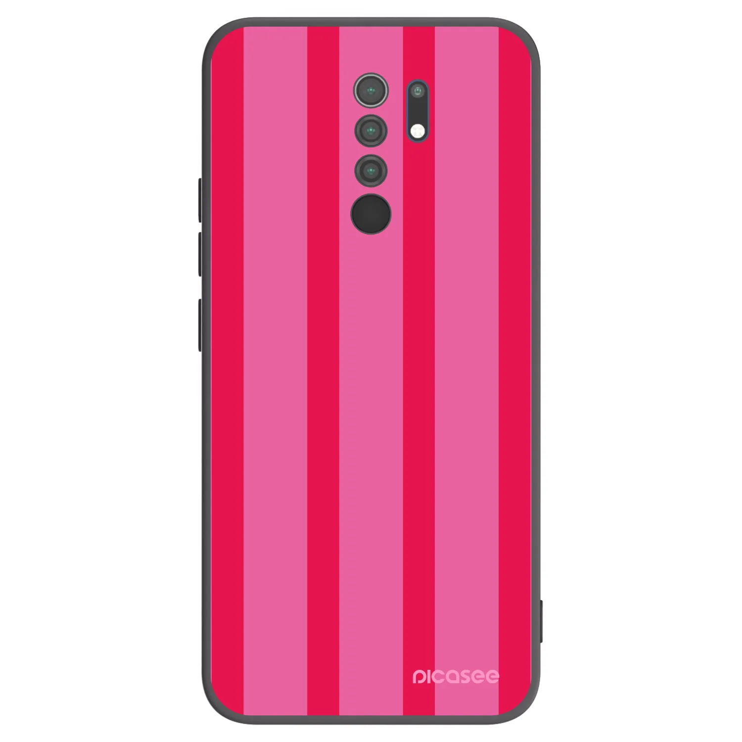 Picasee silikonový černý obal pro Xiaomi Redmi 9 - Hot tropic