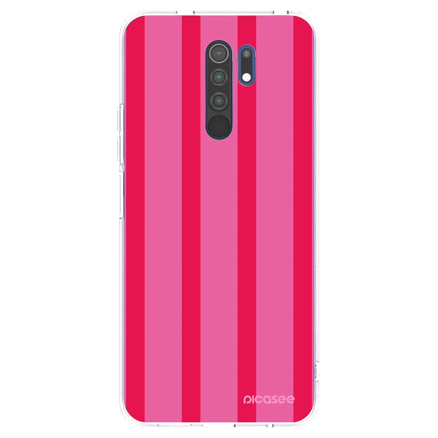 Picasee silikonový průhledný obal pro Xiaomi Redmi 9 - Hot tropic
