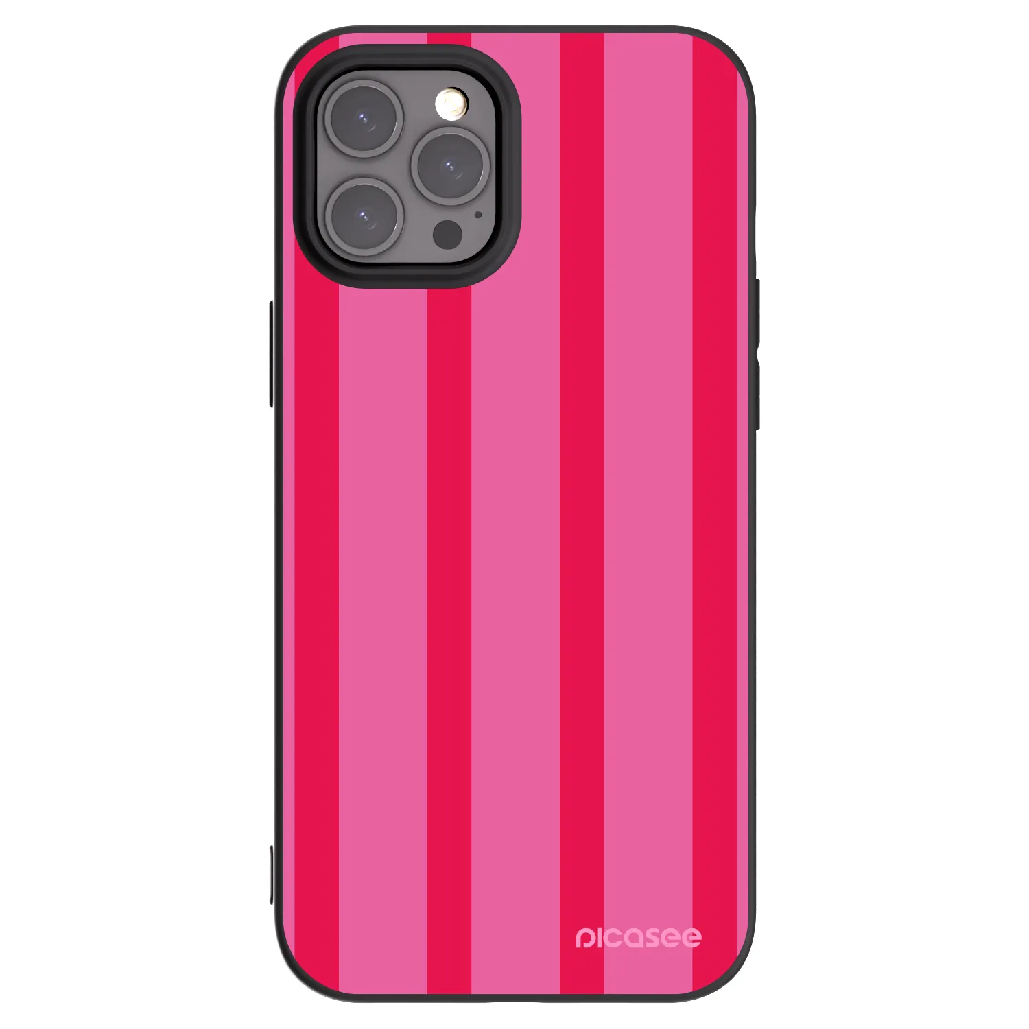 Picasee silikonový černý obal pro Apple iPhone 12 Pro Max - Hot tropic