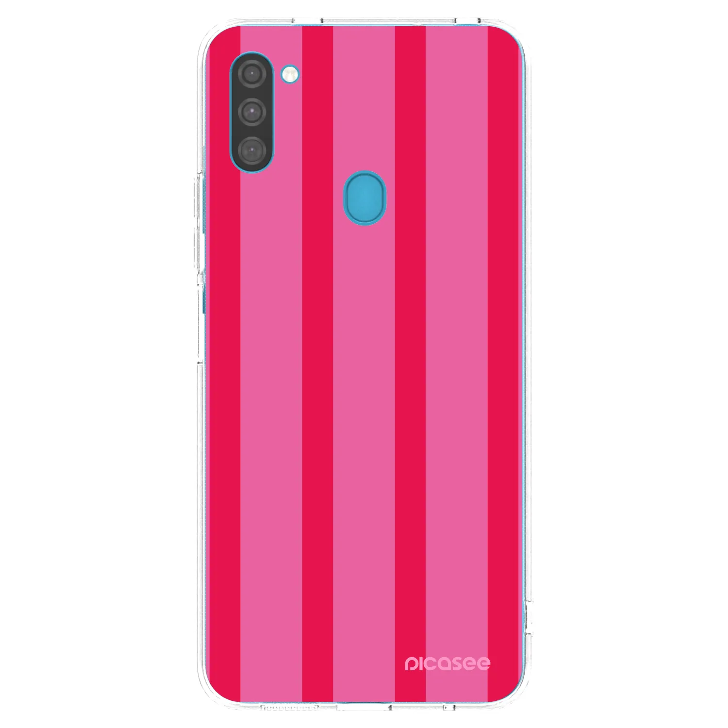 Picasee silikonový průhledný obal pro Samsung Galaxy M11 - Hot tropic