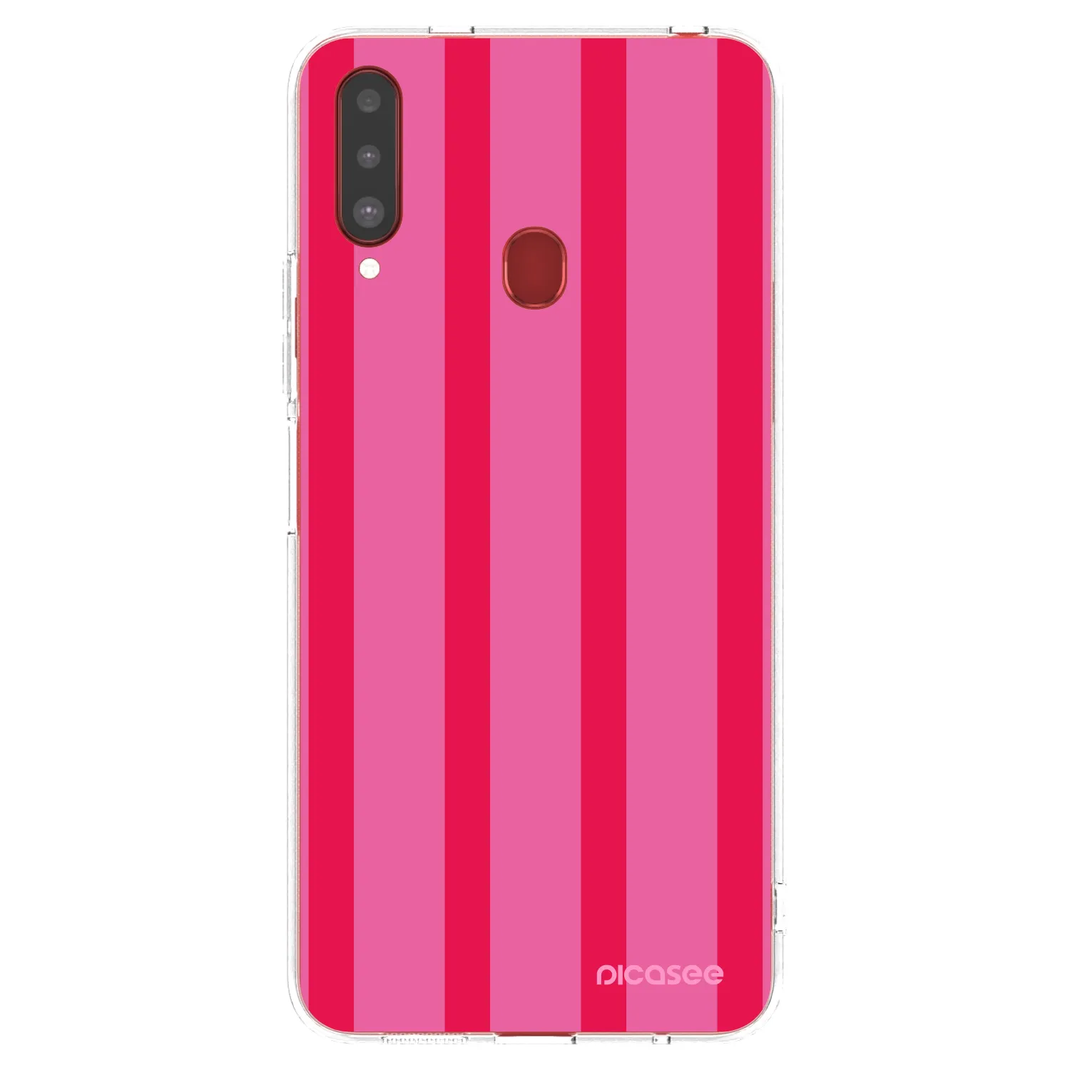 Picasee silikonový průhledný obal pro Samsung Galaxy A20s - Hot tropic