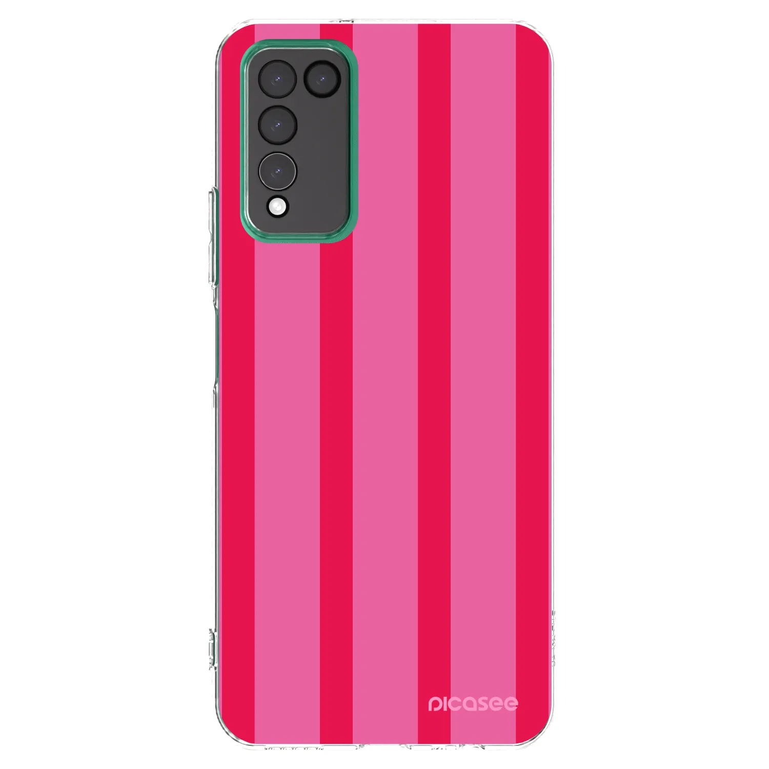 Picasee silikonový průhledný obal pro Honor 10X Lite - Hot tropic
