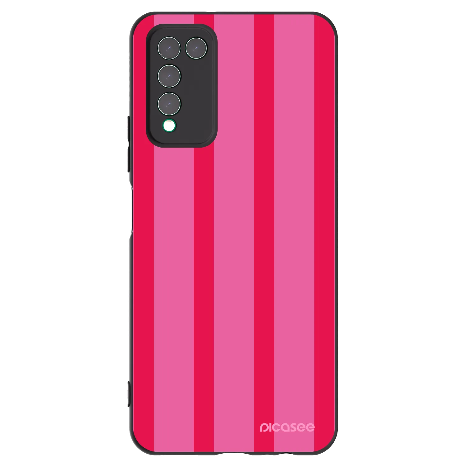Picasee silikonový černý obal pro Honor 10X Lite - Hot tropic