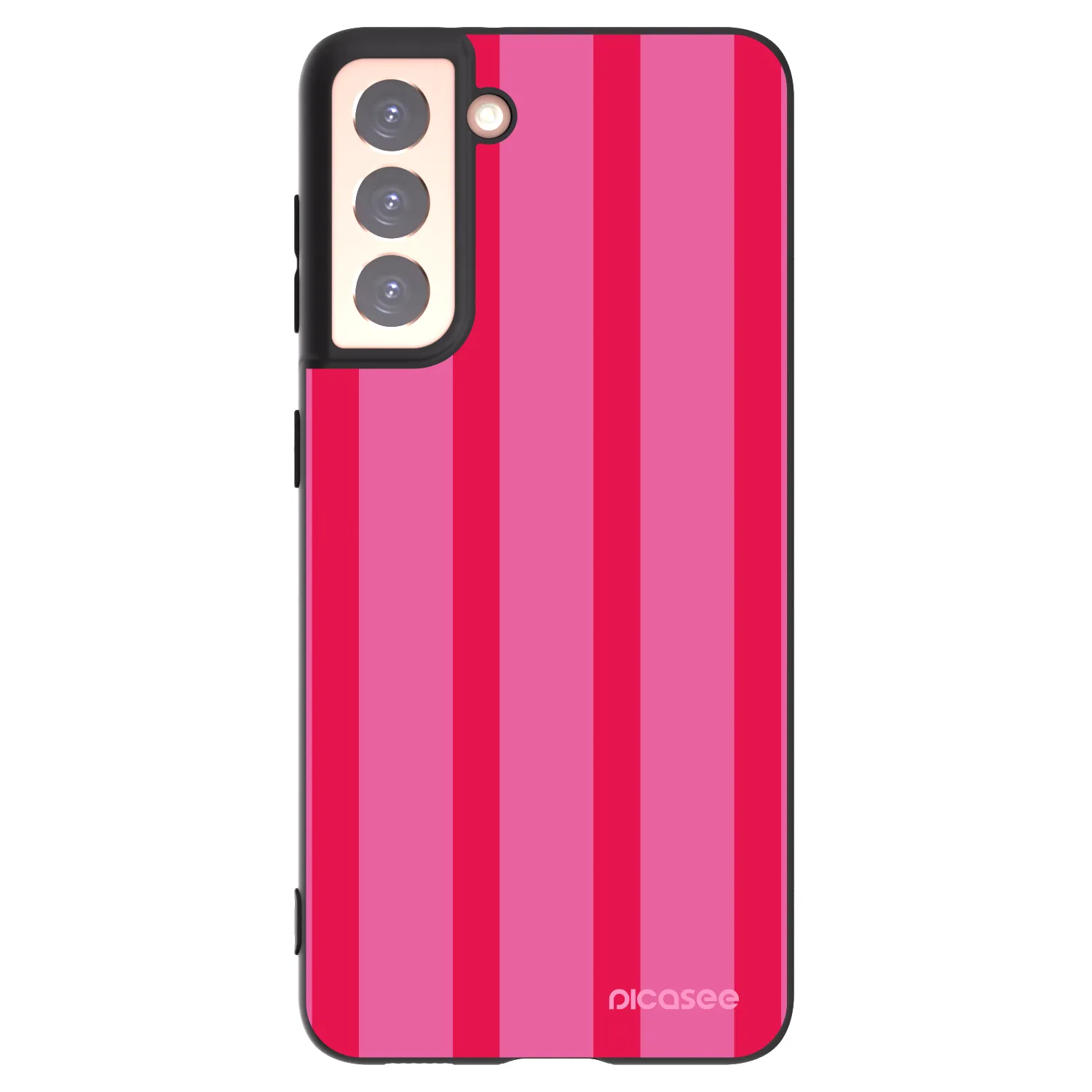 Picasee silikonový černý obal pro Samsung Galaxy S21 5G G991B - Hot tropic