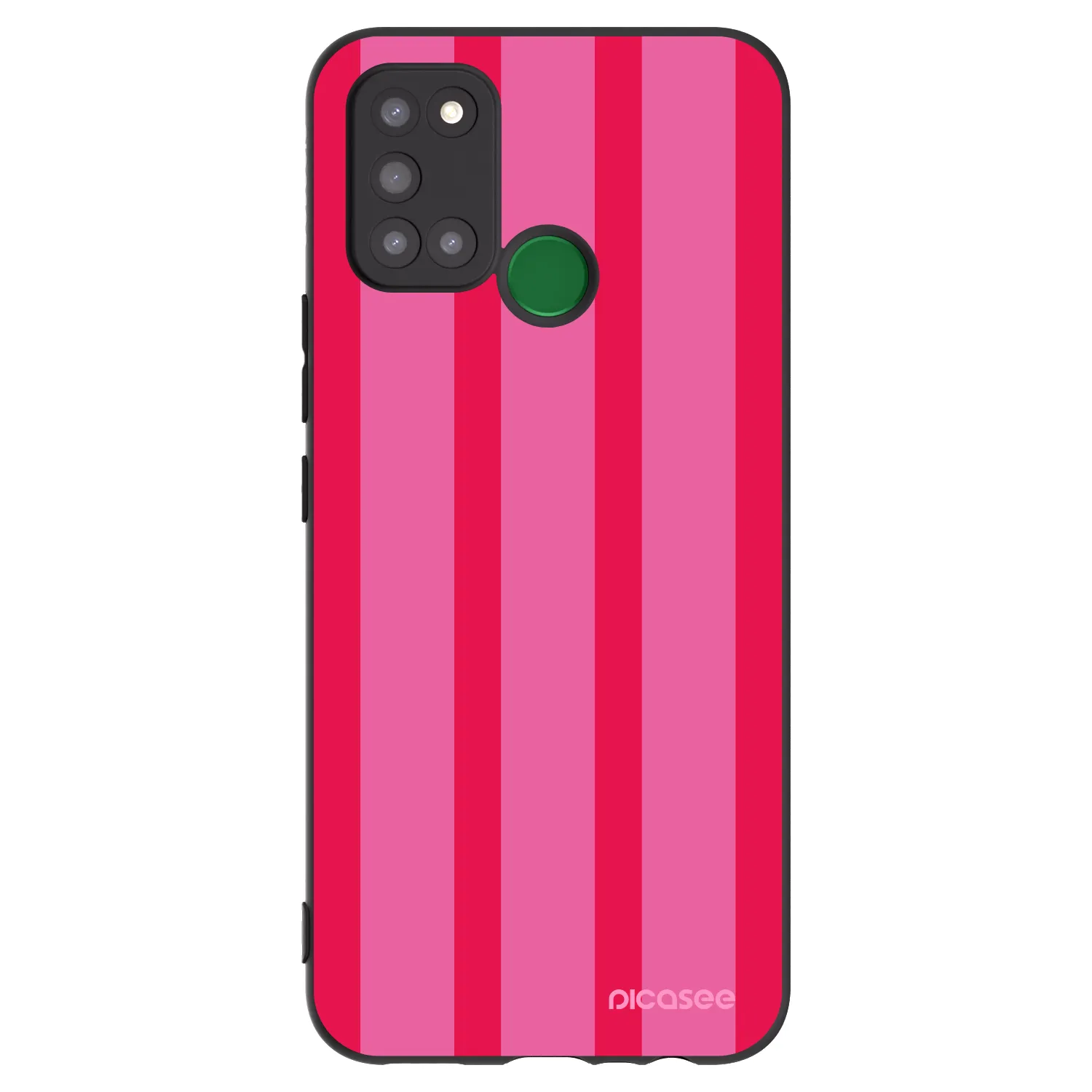 Picasee silikonový černý obal pro Realme 7i - Hot tropic