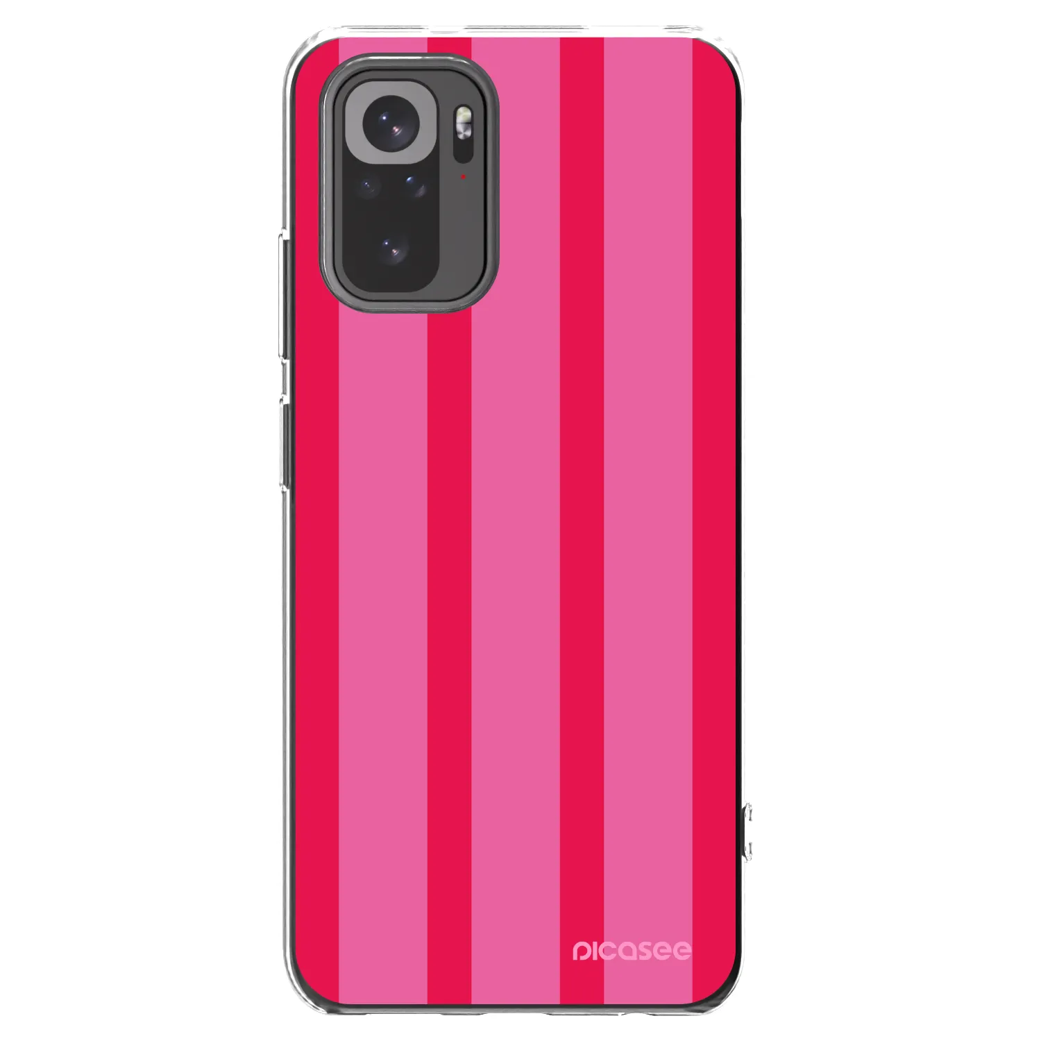 Picasee silikonový průhledný obal pro Xiaomi Redmi Note 10S - Hot tropic