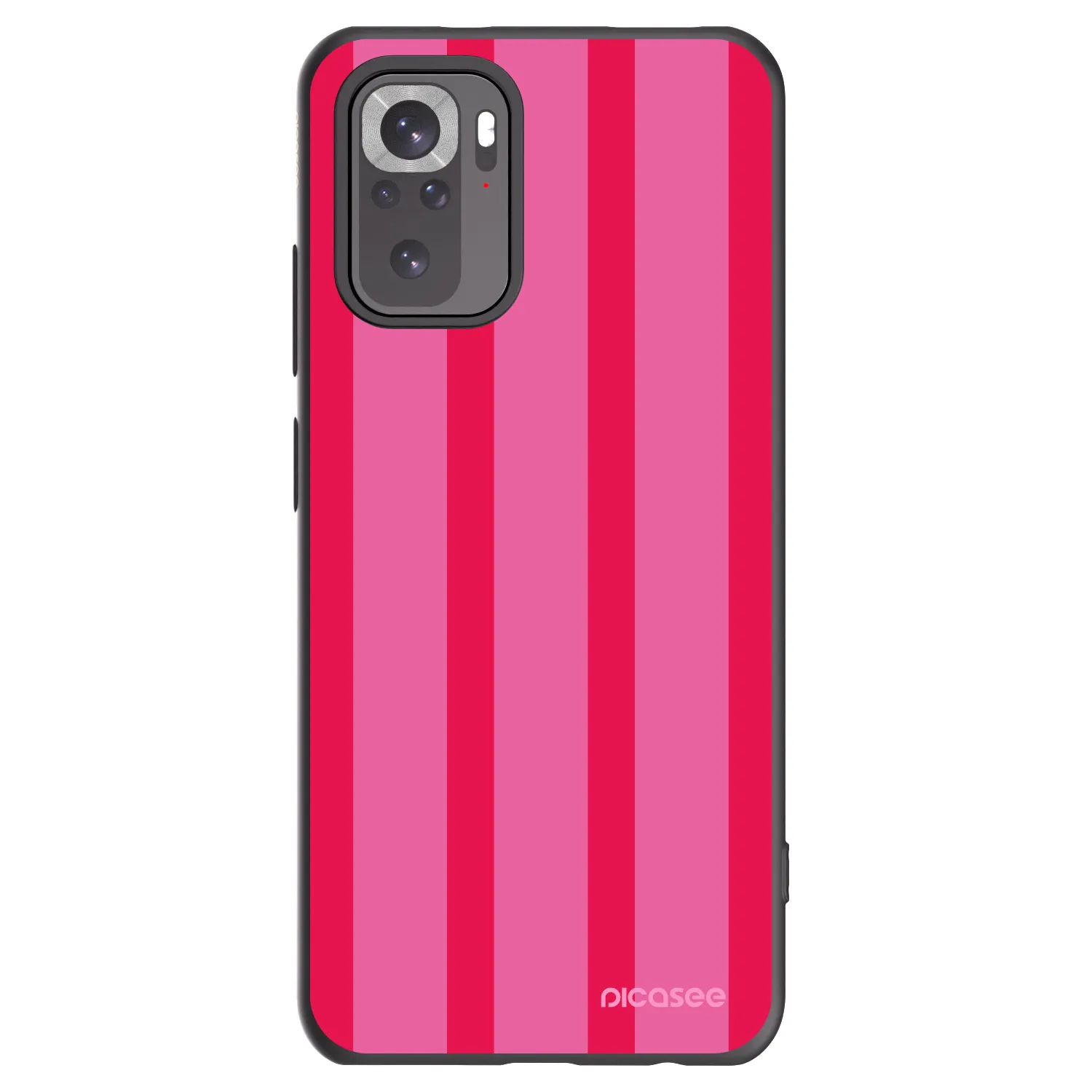Picasee silikonový černý obal pro Xiaomi Redmi Note 10S - Hot tropic