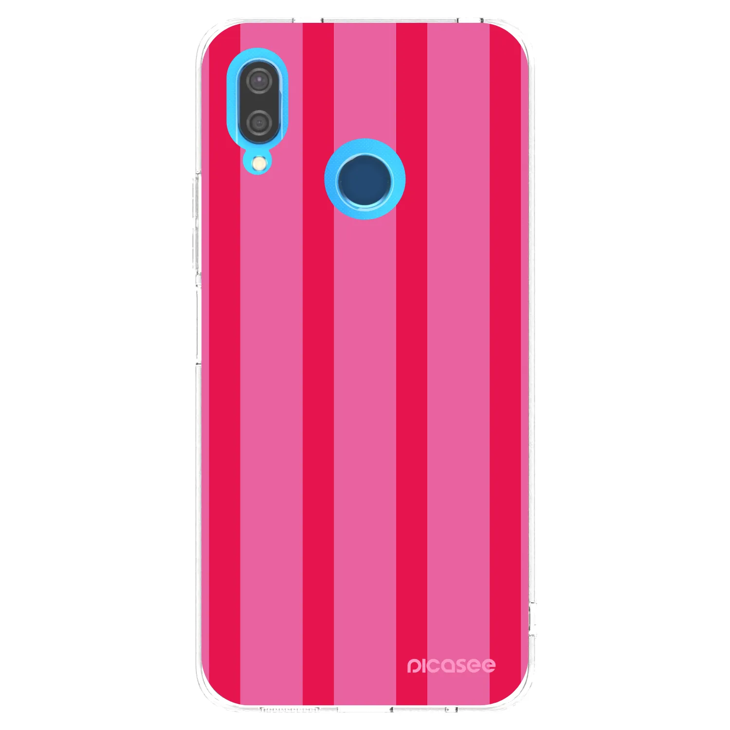 Picasee silikonový průhledný obal pro Huawei P20 Lite - Hot tropic