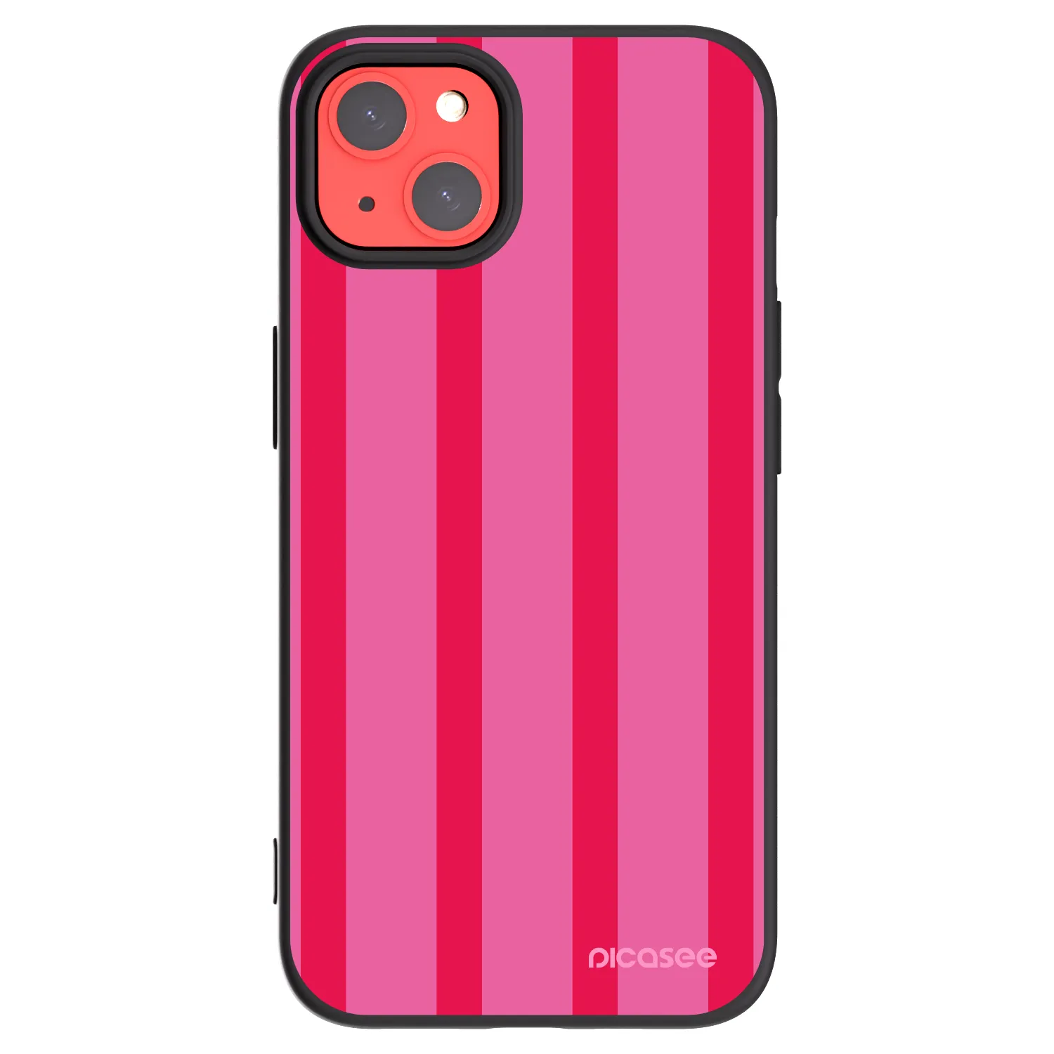 Picasee silikonový černý obal pro Apple iPhone 13 - Hot tropic