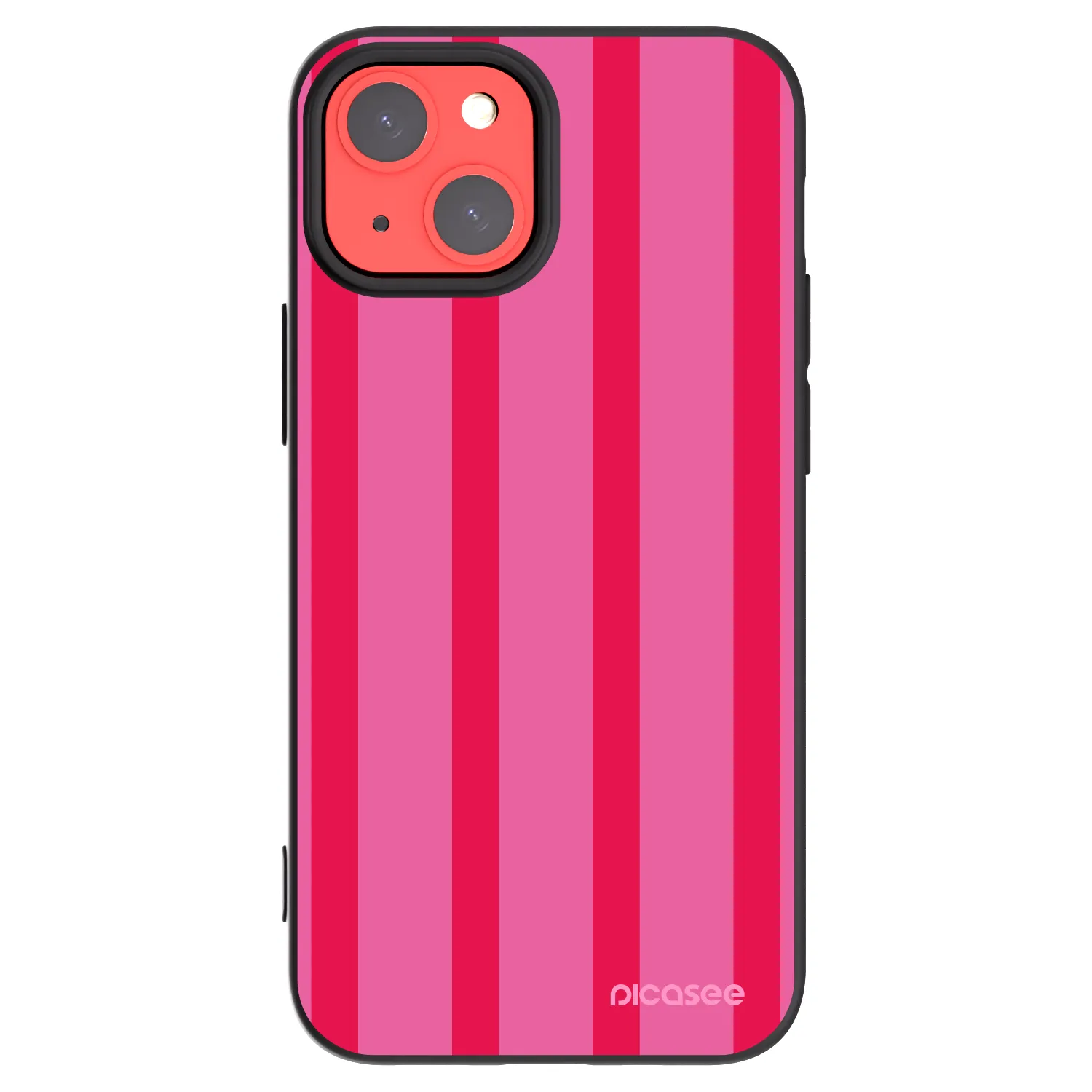 Picasee silikonový černý obal pro Apple iPhone 13 mini - Hot tropic