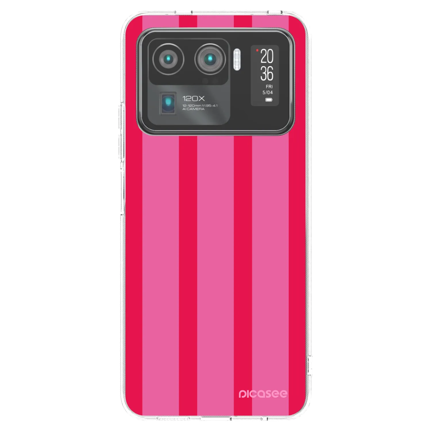 Picasee silikonový průhledný obal pro Xiaomi Mi 11 Ultra - Hot tropic