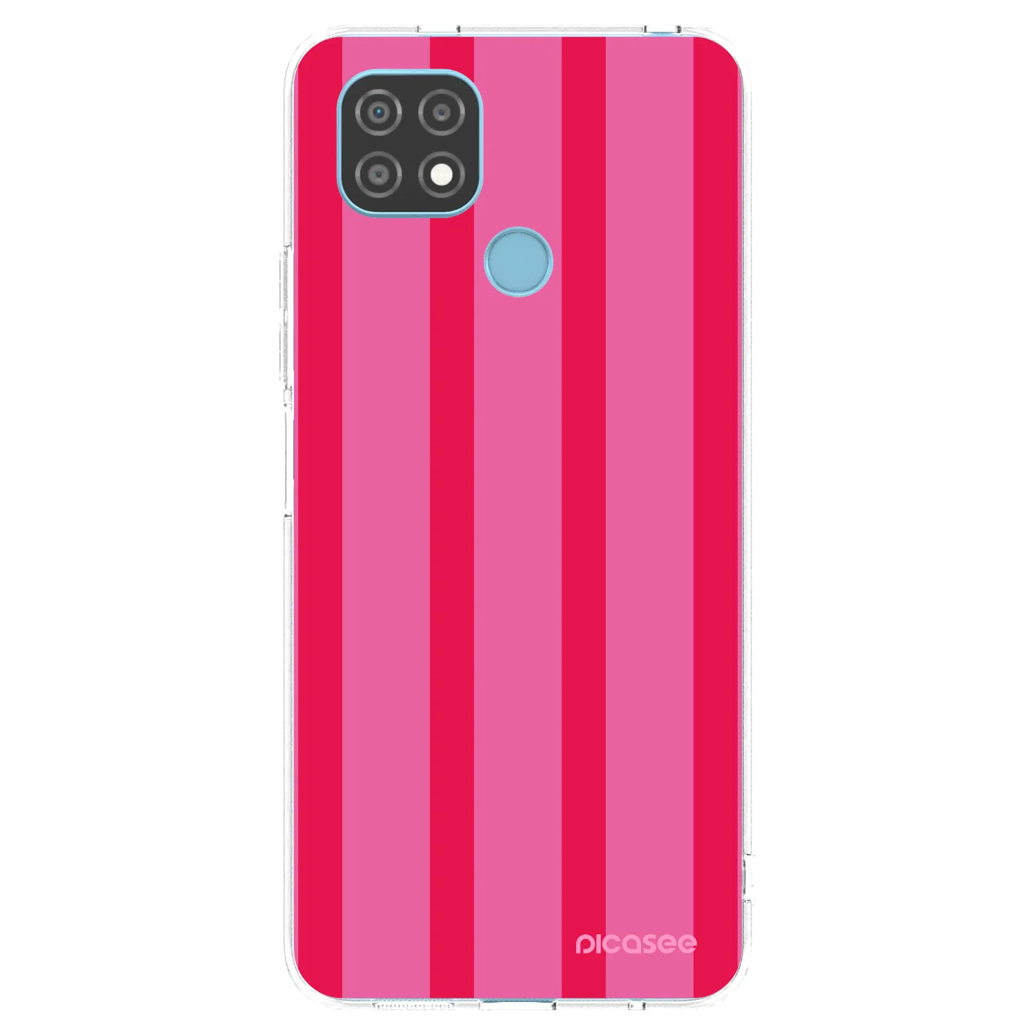 Picasee silikonový průhledný obal pro Realme C21 - Hot tropic