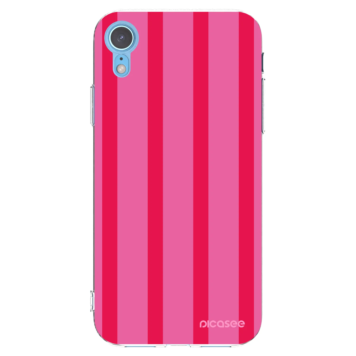 Picasee silikonový průhledný obal pro Apple iPhone XR - Hot tropic
