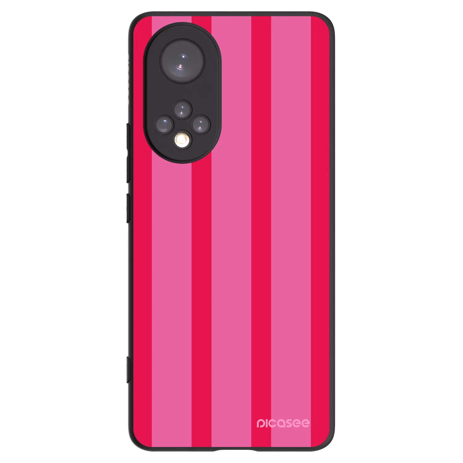 Picasee silikonový černý obal pro Honor 50 5G - Hot tropic