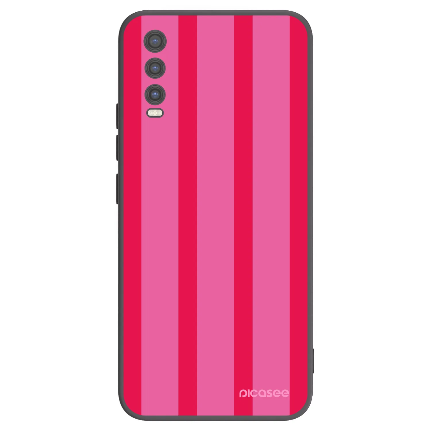 Picasee silikonový černý obal pro Vivo Y20s - Hot tropic