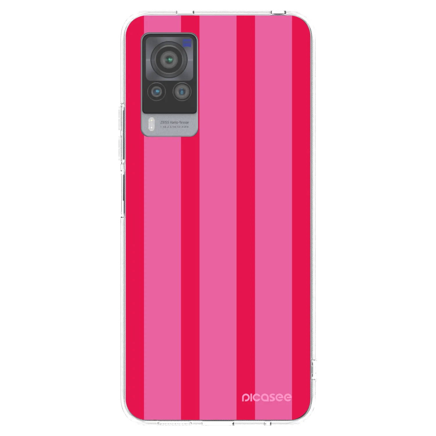 Picasee silikonový průhledný obal pro Vivo X60 Pro 5G - Hot tropic