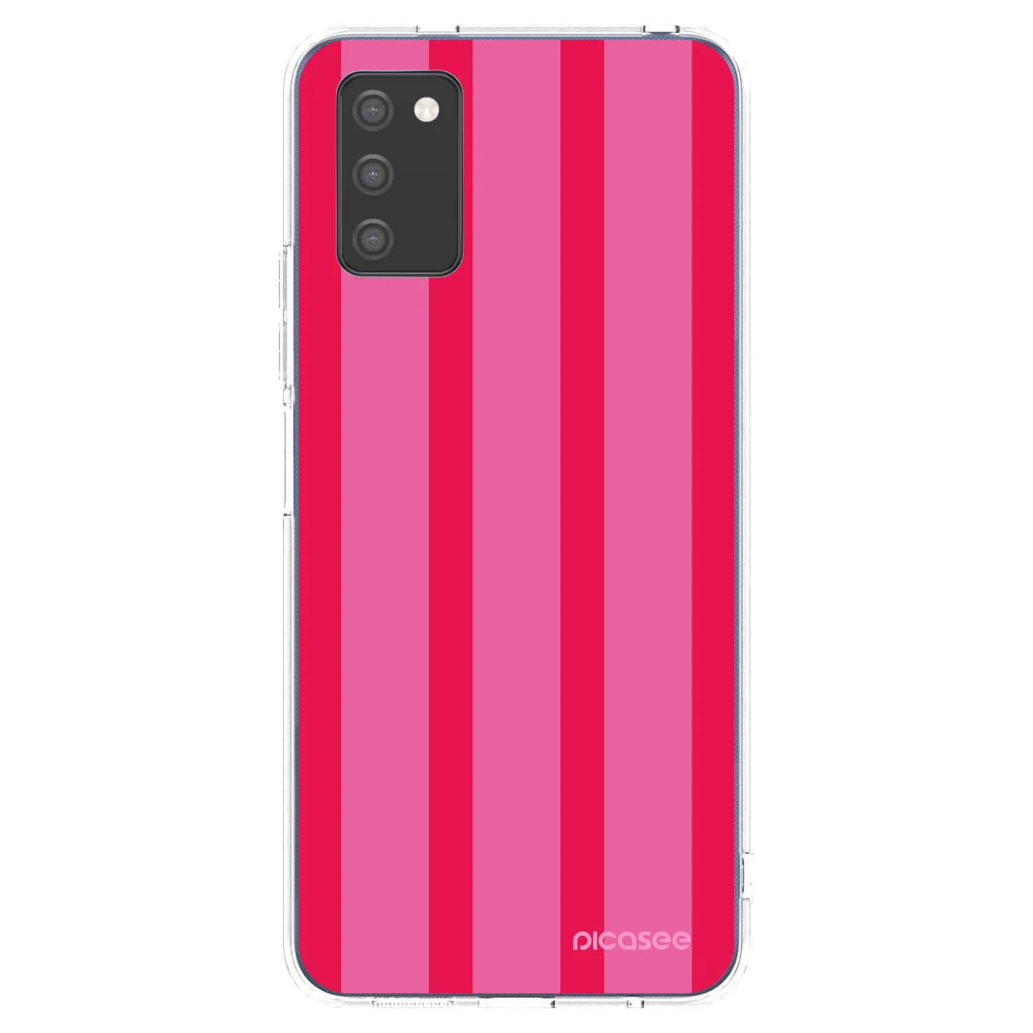 Picasee silikonový průhledný obal pro Samsung Galaxy A03s A037G - Hot tropic