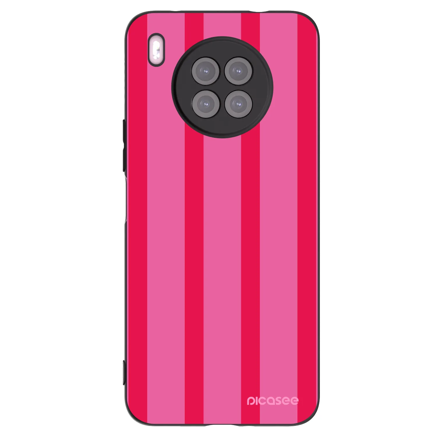 Picasee silikonový černý obal pro Huawei Nova 8i - Hot tropic