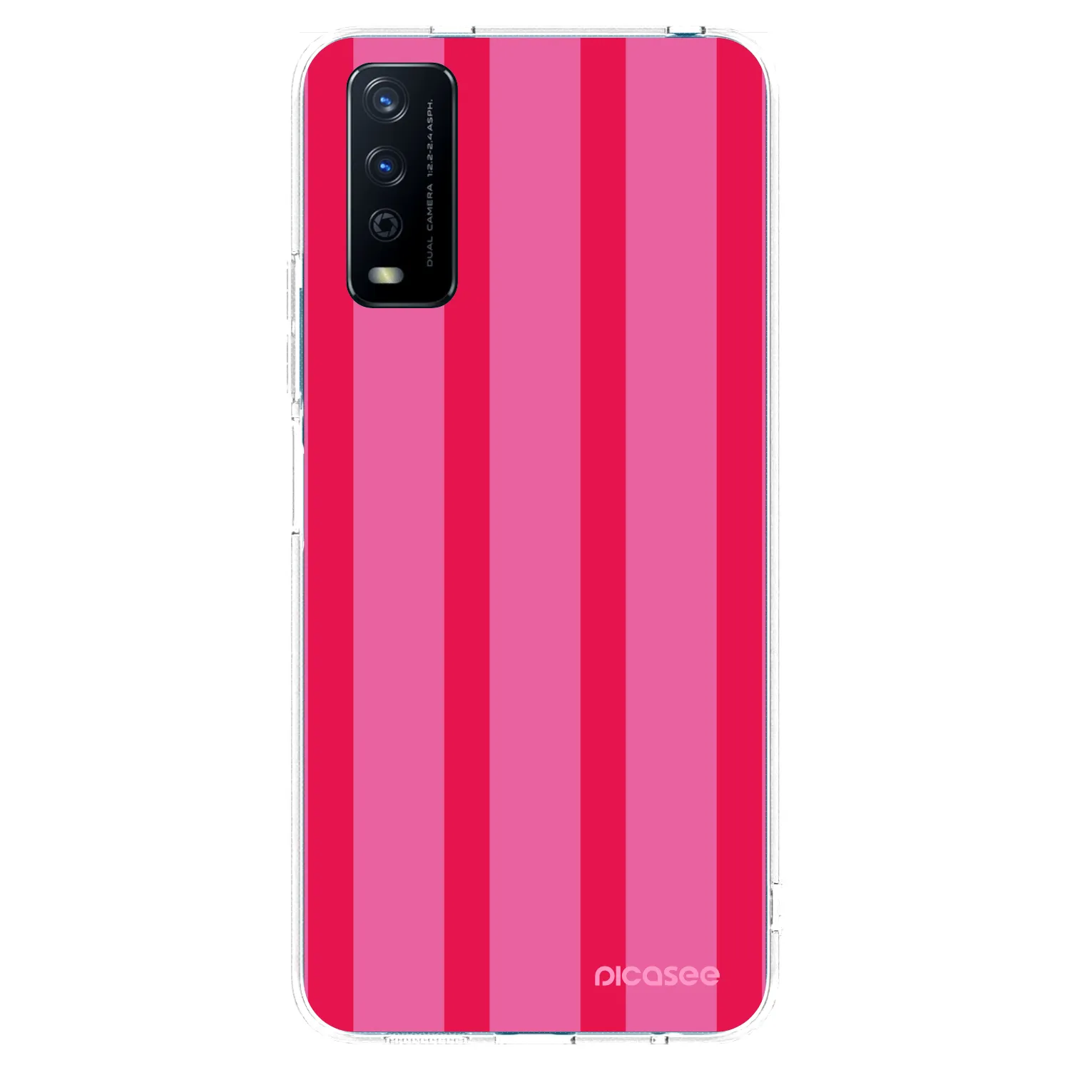 Picasee silikonový průhledný obal pro Vivo Y11s - Hot tropic
