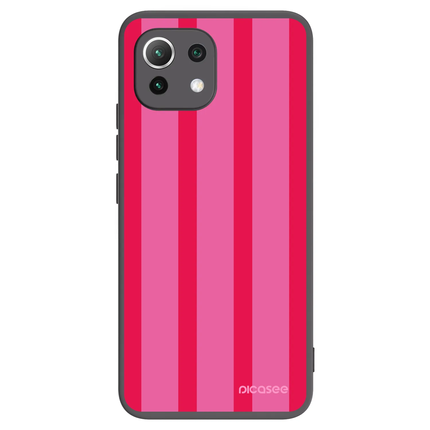Picasee silikonový černý obal pro Xiaomi 11 Lite 5G NE - Hot tropic