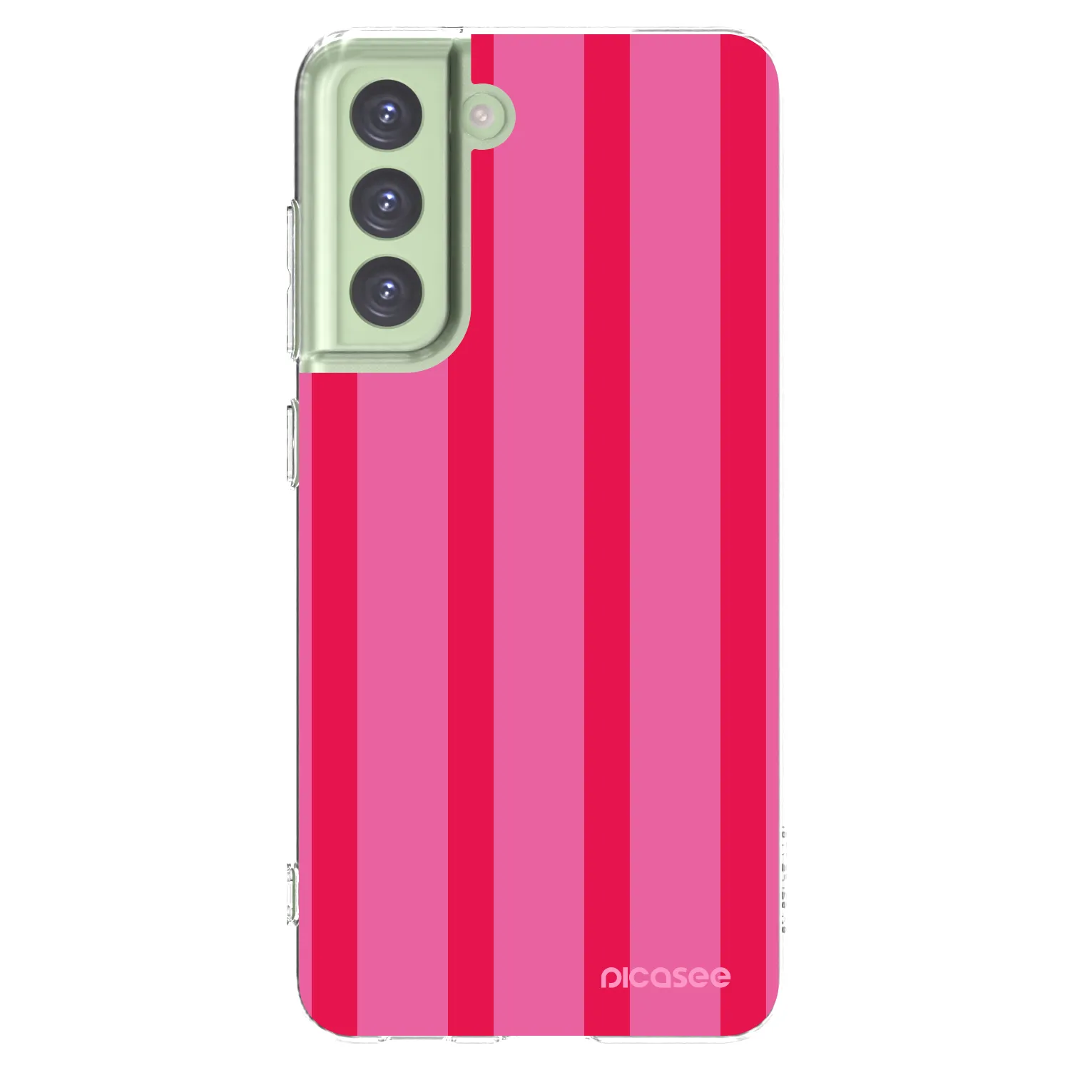 Picasee silikonový průhledný obal pro Samsung Galaxy S21 FE 5G - Hot tropic