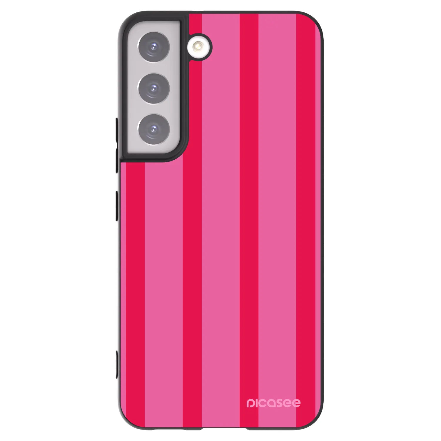Picasee silikonový černý obal pro Samsung Galaxy S22 5G - Hot tropic