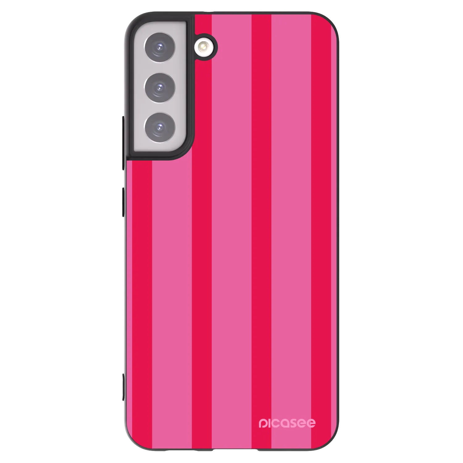 Picasee silikonový černý obal pro Samsung Galaxy S22+ 5G - Hot tropic