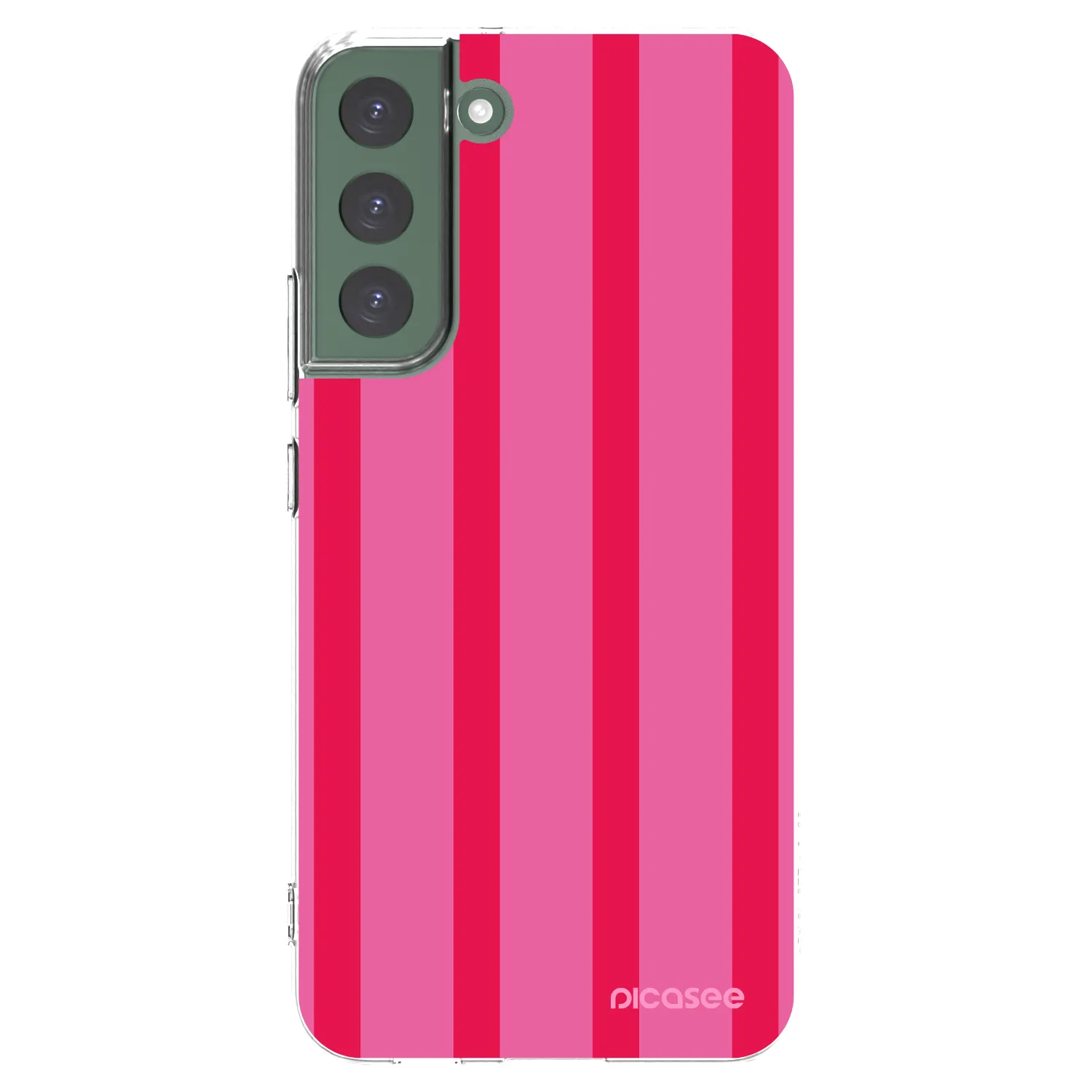 Picasee silikonový průhledný obal pro Samsung Galaxy S22+ 5G - Hot tropic