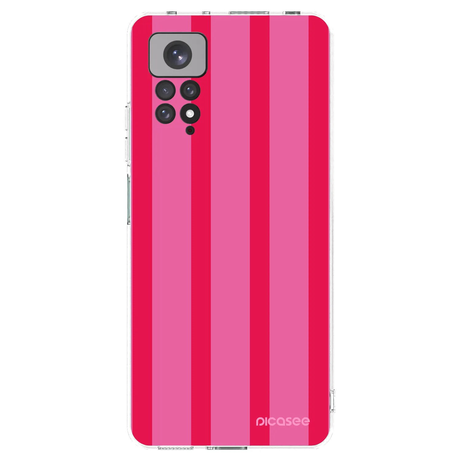 Picasee silikonový průhledný obal pro Xiaomi Redmi Note 11S 4G - Hot tropic