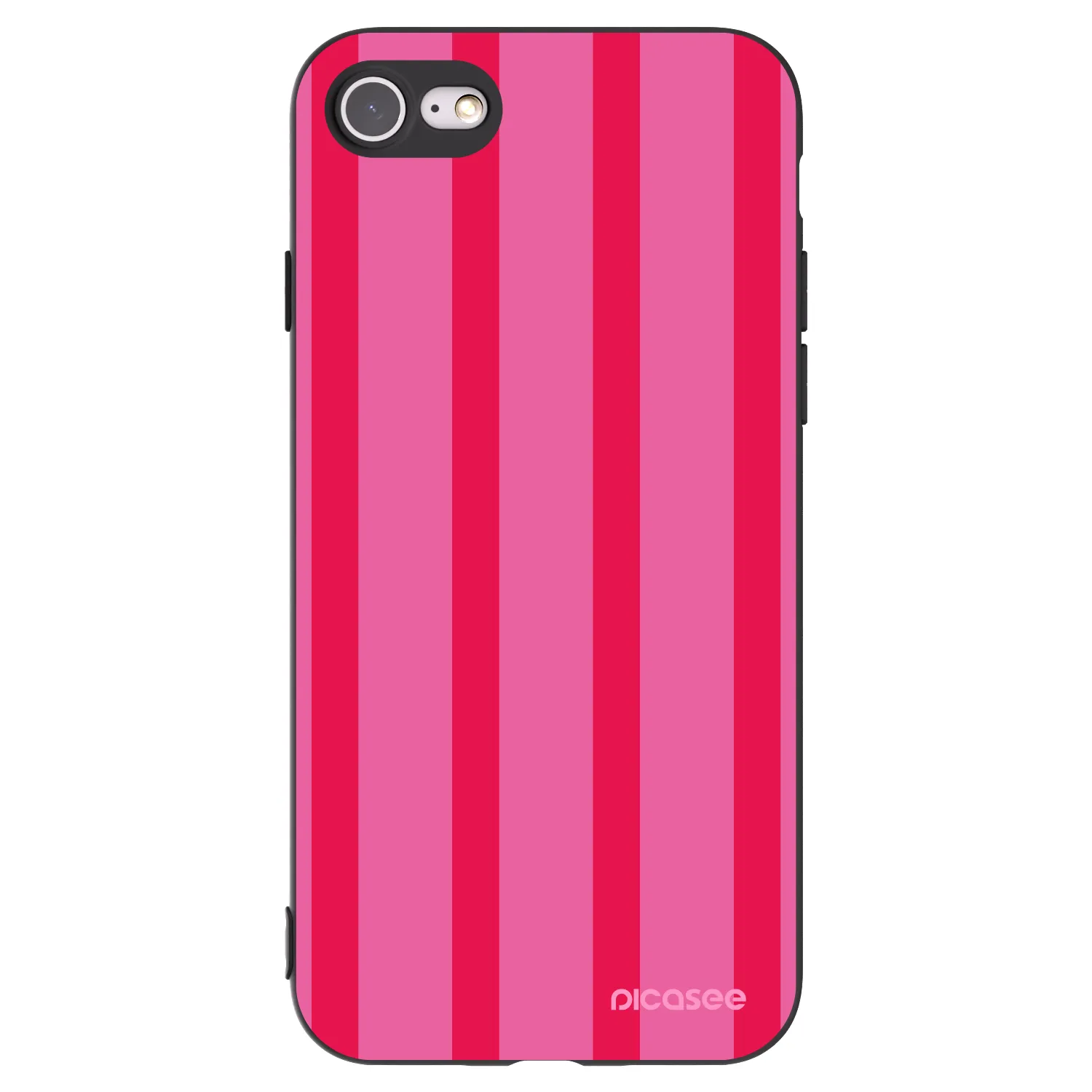 Picasee silikonový černý obal pro Apple iPhone SE 2022 - Hot tropic