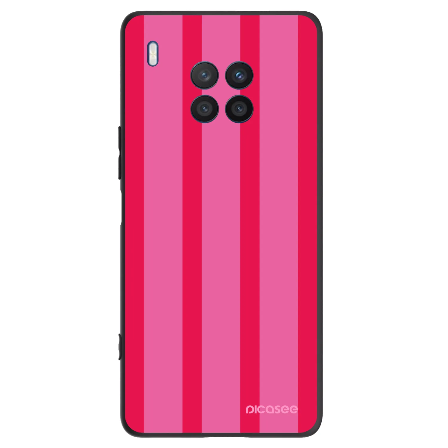 Picasee silikonový černý obal pro Honor 50 Lite - Hot tropic