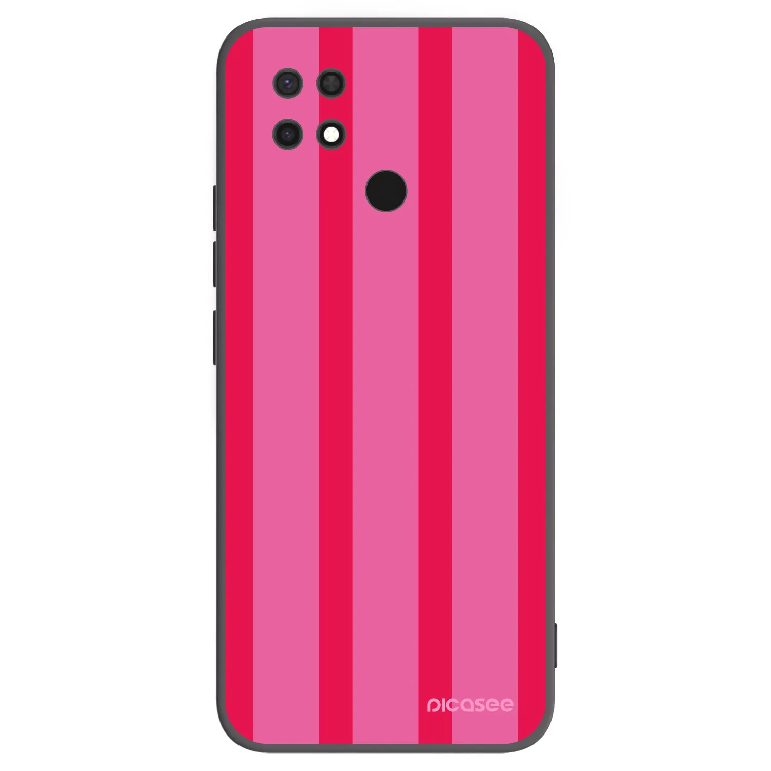 Picasee silikonový černý obal pro Xiaomi Redmi 10C - Hot tropic