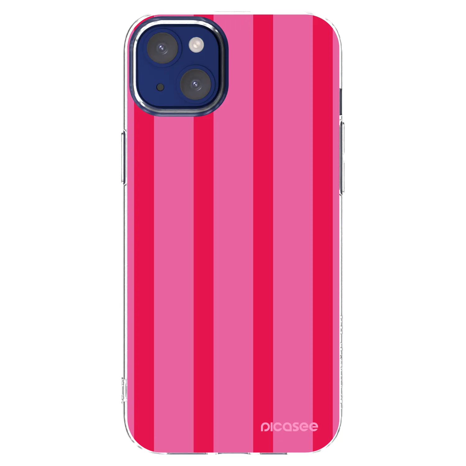 Picasee silikonový průhledný obal pro Apple iPhone 14 Plus - Hot tropic