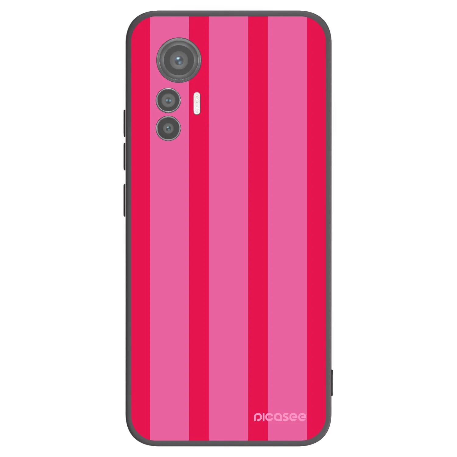 Picasee silikonový černý obal pro Xiaomi 12 Lite - Hot tropic
