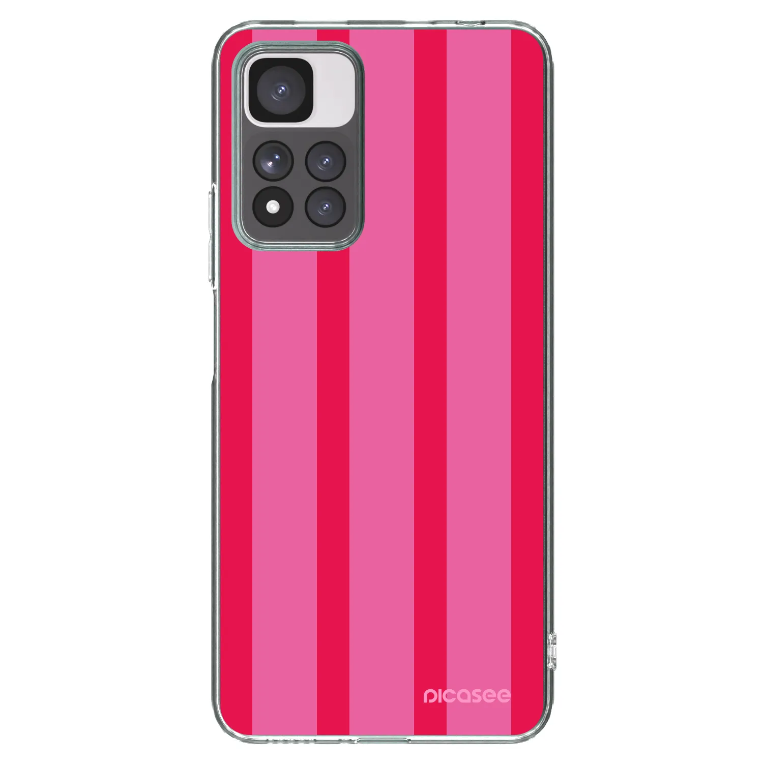 Picasee silikonový průhledný obal pro Xiaomi Redmi Note 11 Pro+ 5G - Hot tropic
