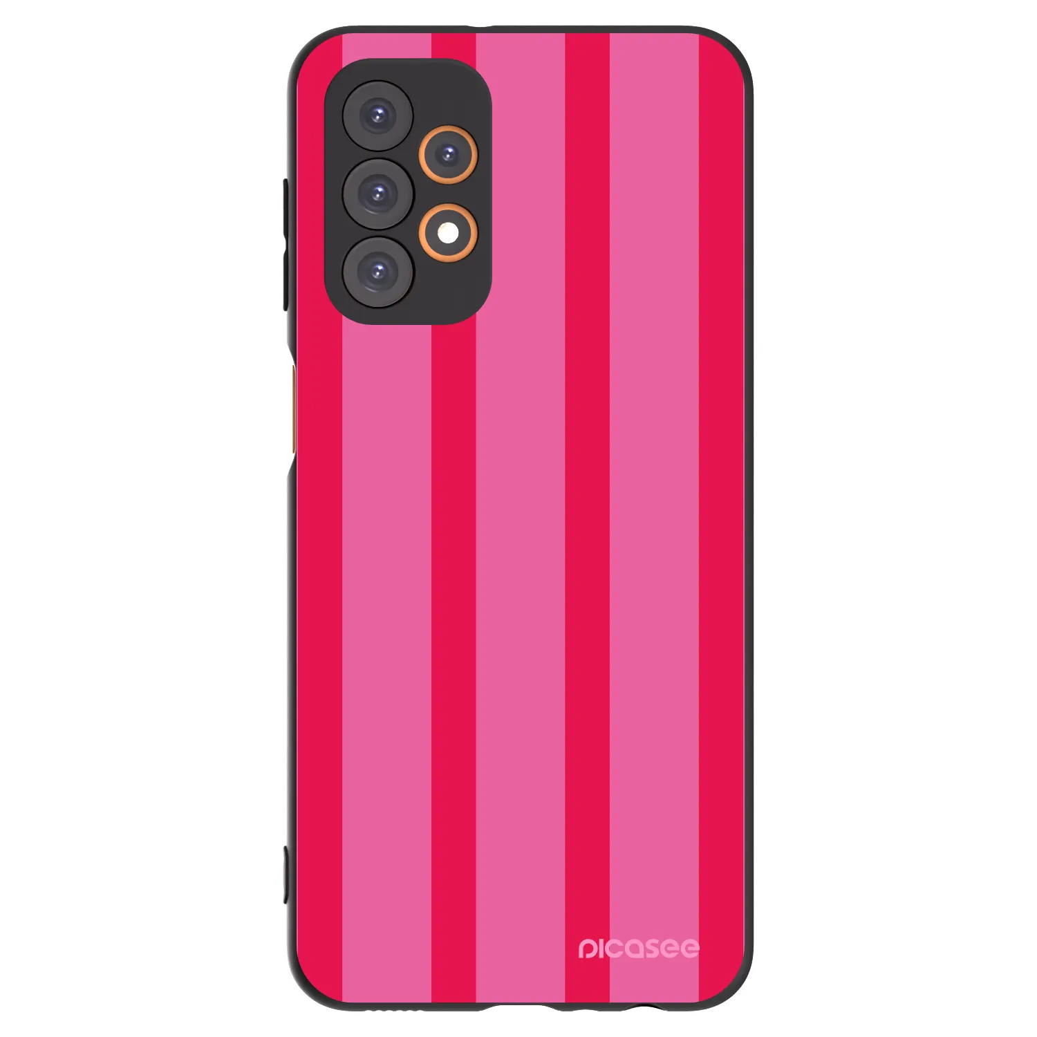 Picasee silikonový černý obal pro Samsung Galaxy A23 A235F 4G - Hot tropic
