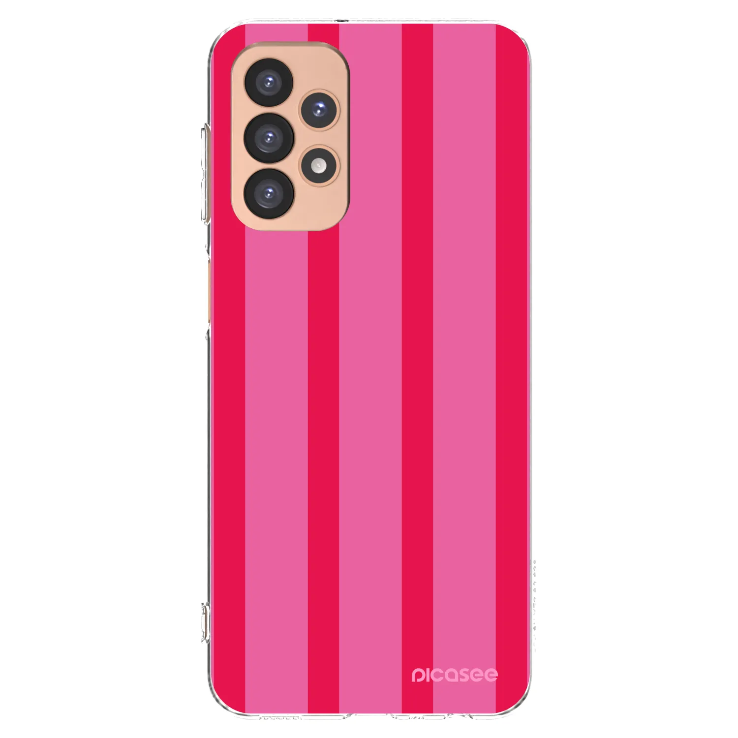 Picasee silikonový průhledný obal pro Samsung Galaxy A23 A236B 5G - Hot tropic