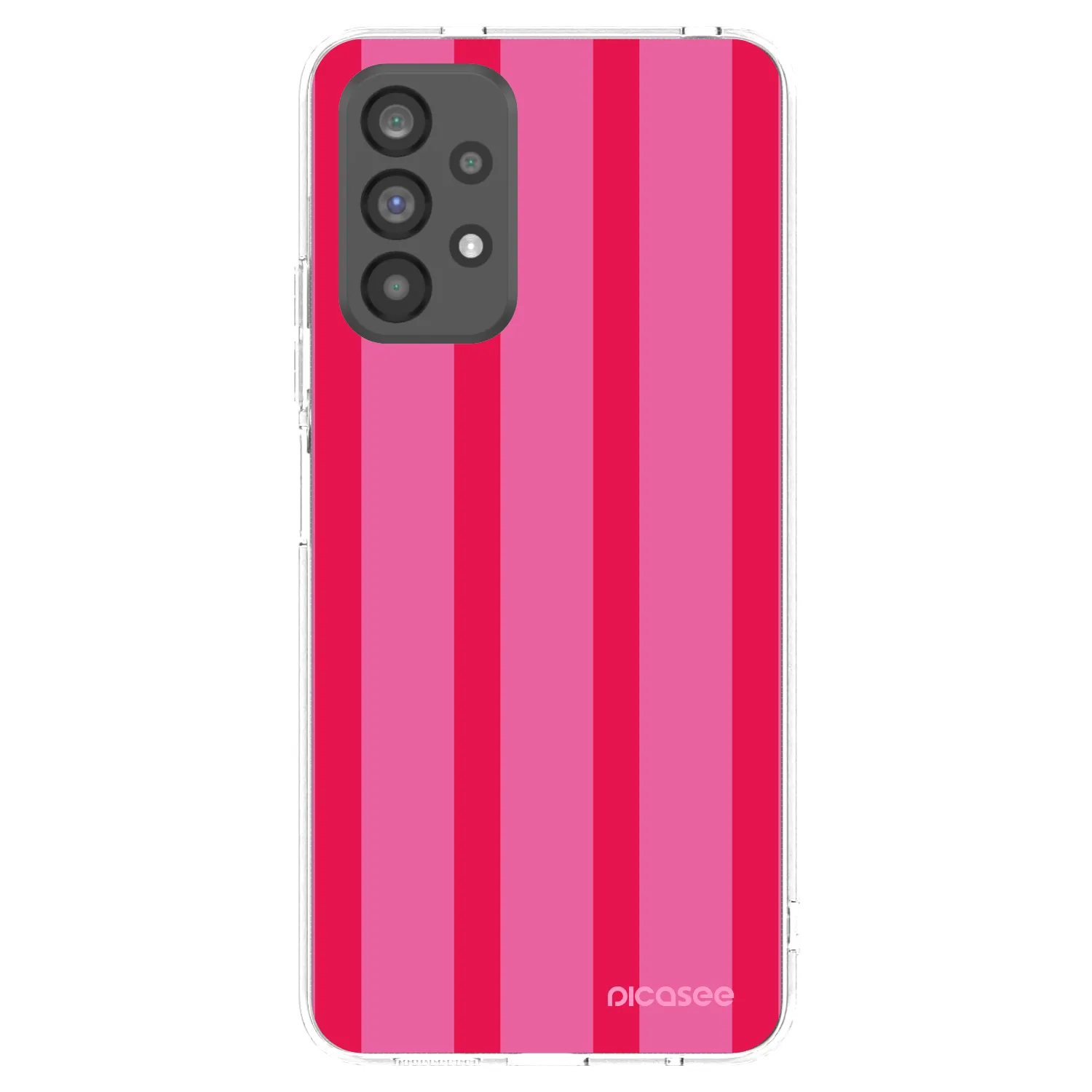 Picasee silikonový průhledný obal pro Samsung Galaxy A73 5G - Hot tropic