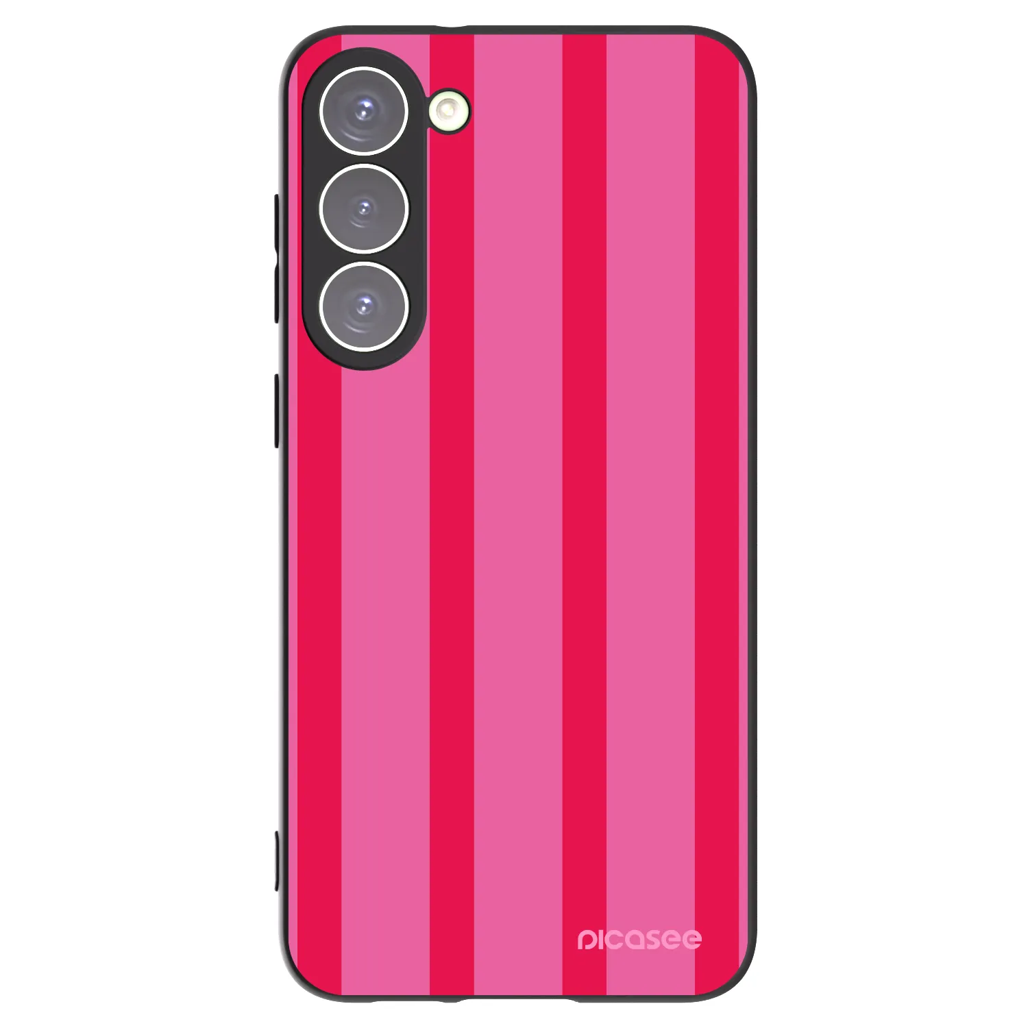 Picasee silikonový černý obal pro Samsung Galaxy S23+ 5G - Hot tropic