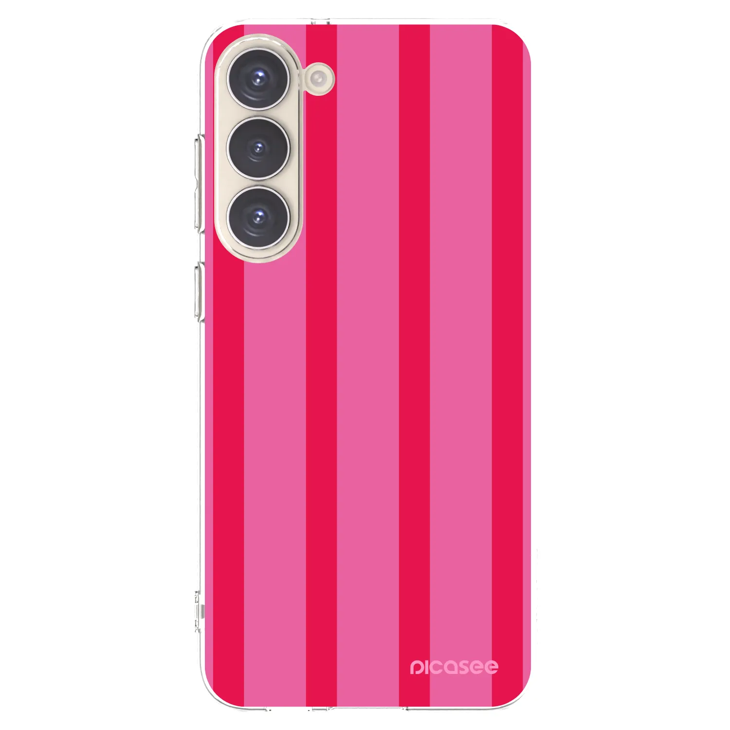 Picasee silikonový průhledný obal pro Samsung Galaxy S23+ 5G - Hot tropic
