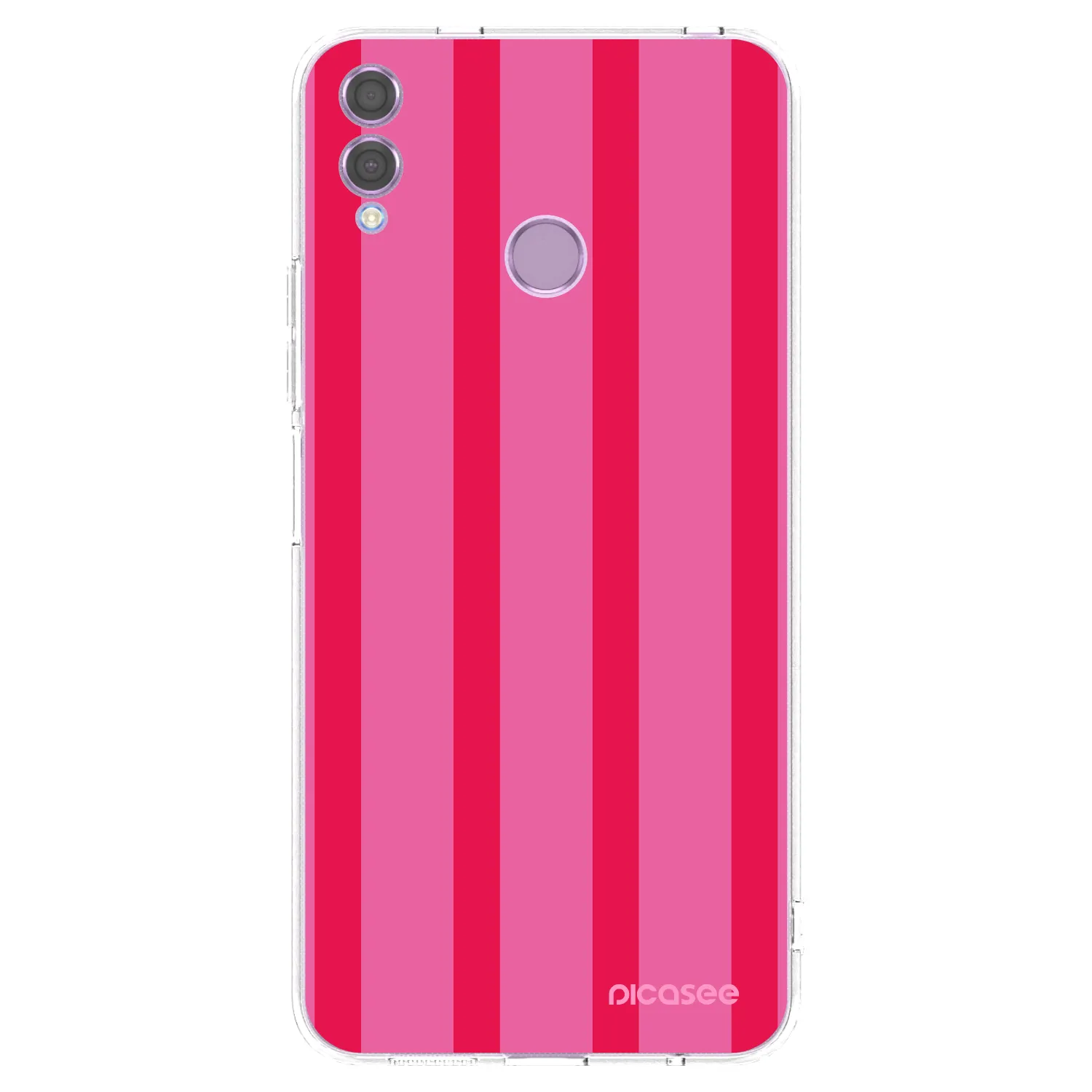 Picasee silikonový průhledný obal pro Honor 8X - Hot tropic
