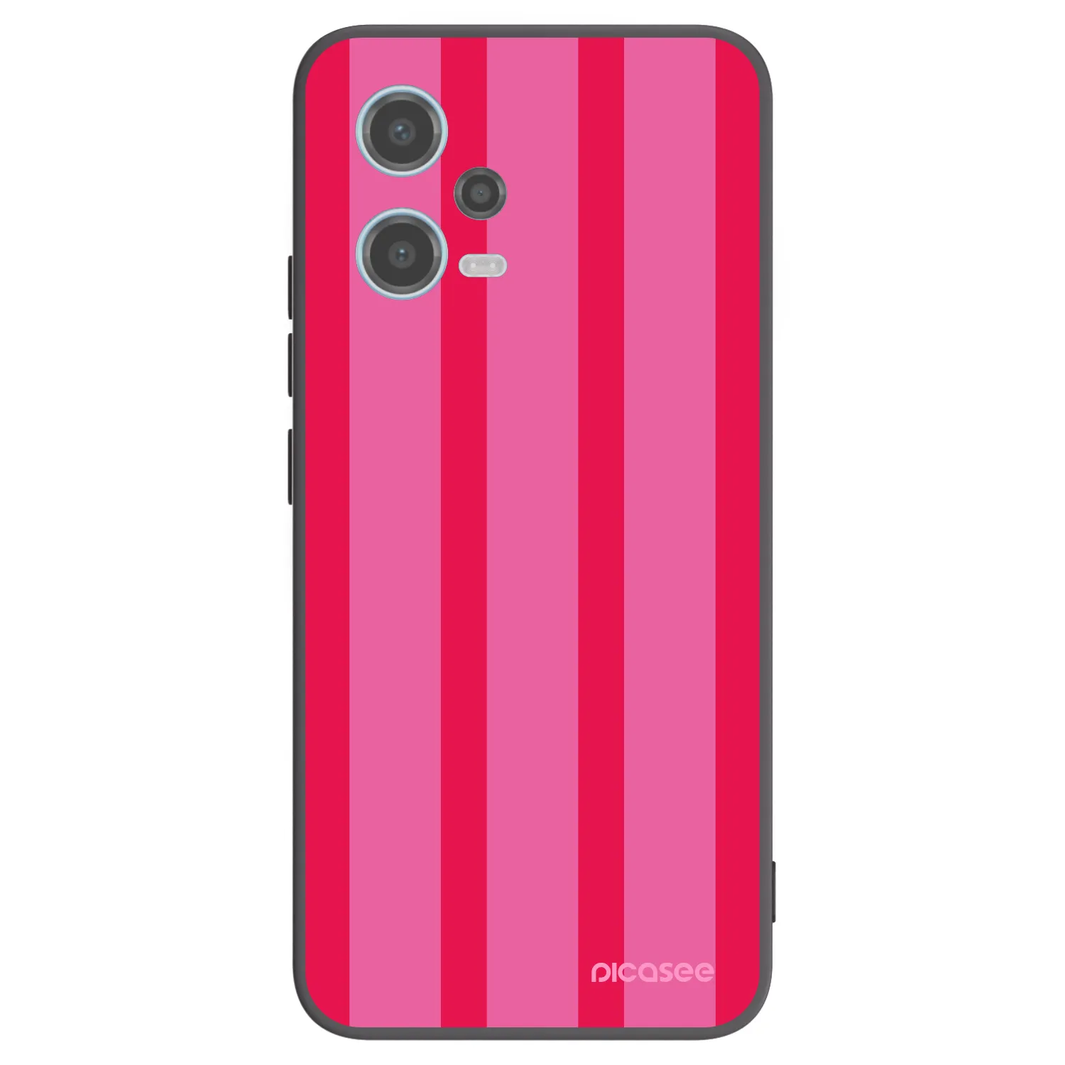 Picasee silikonový černý obal pro Xiaomi Redmi Note 12 5G - Hot tropic
