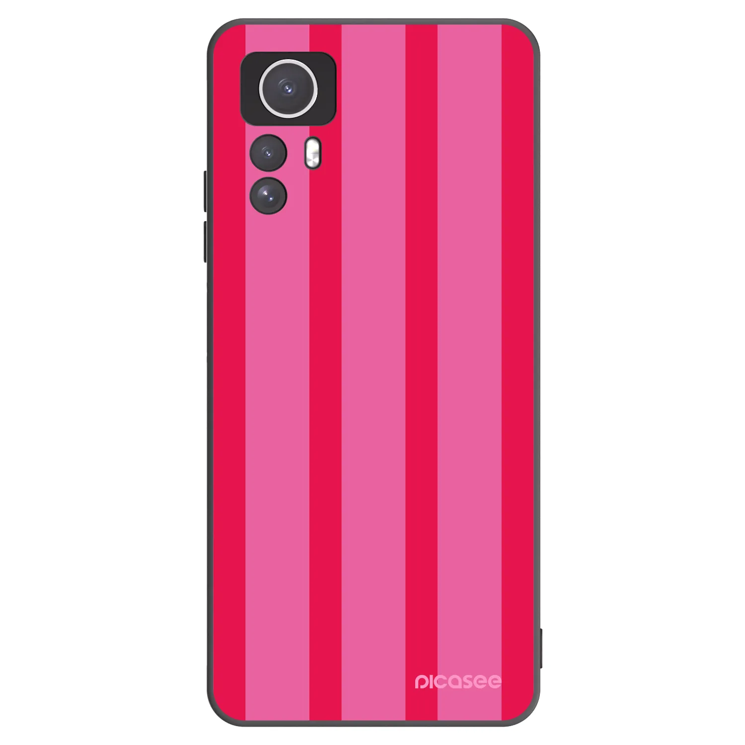 Picasee silikonový černý obal pro Xiaomi Redmi Note 12S - Hot tropic