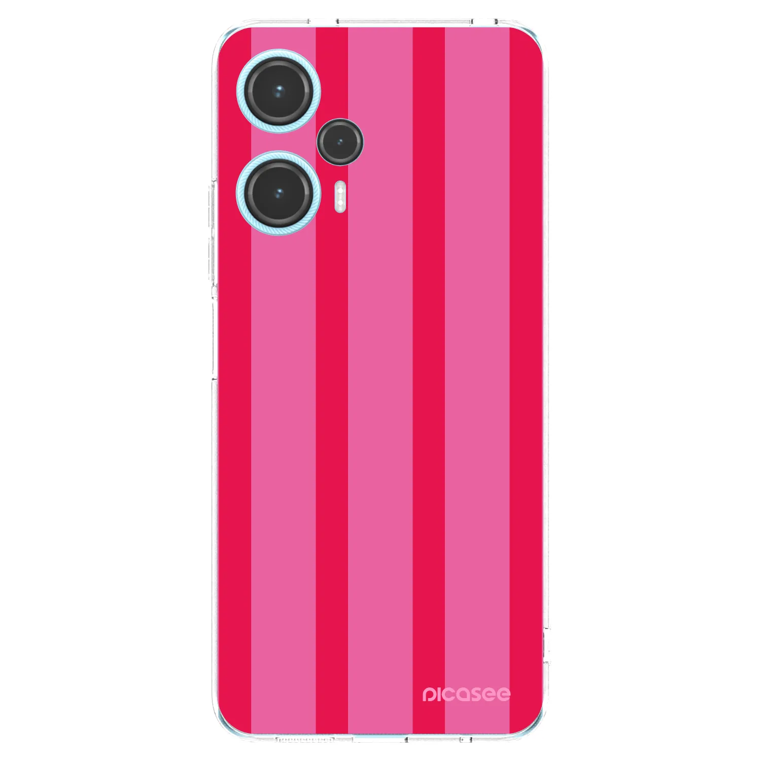 Picasee silikonový průhledný obal pro Xiaomi Poco F5 - Hot tropic