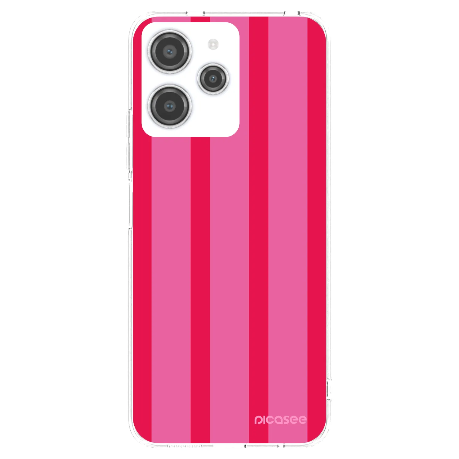 Picasee silikonový průhledný obal pro Xiaomi Redmi 12 4G - Hot tropic