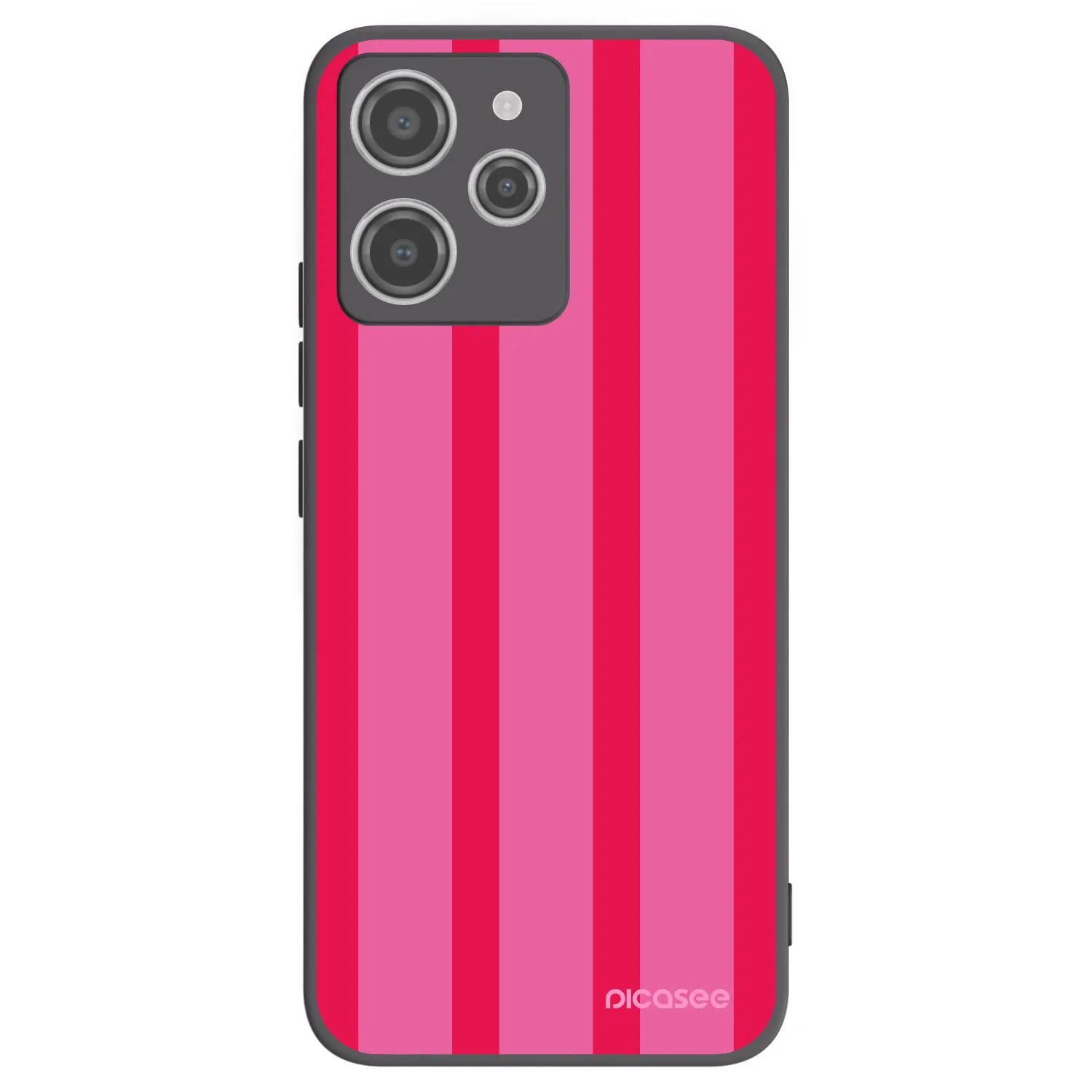 Picasee silikonový černý obal pro Xiaomi Redmi 12 4G - Hot tropic