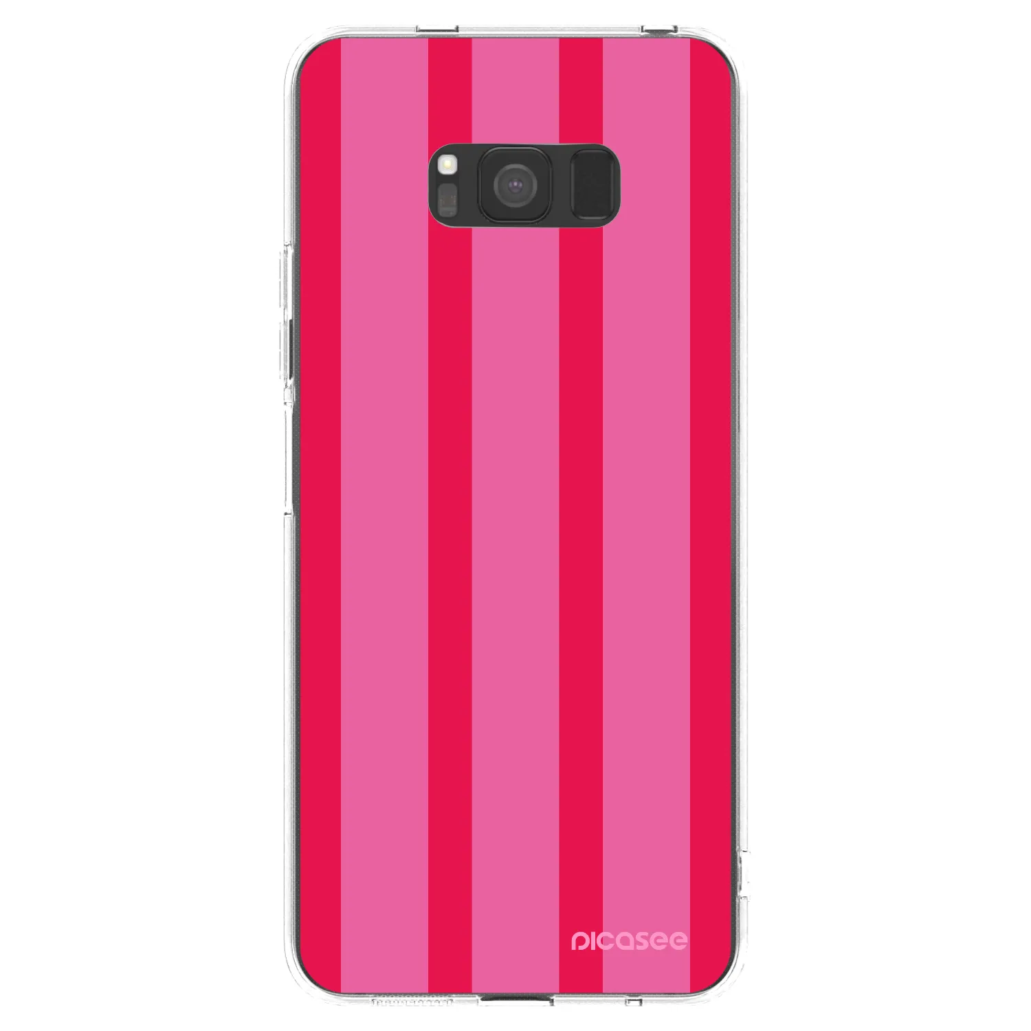 Picasee silikonový průhledný obal pro Samsung Galaxy S8 G950F - Hot tropic